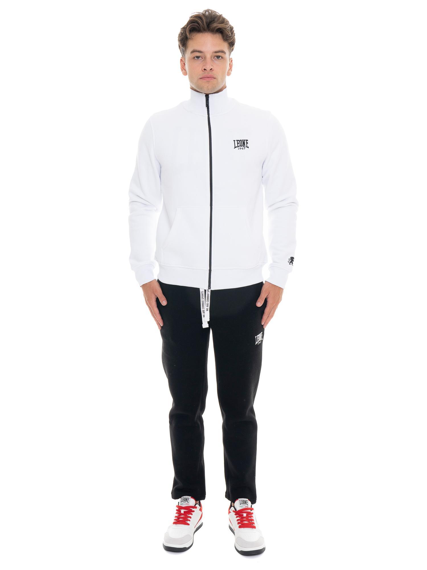 Herren-Winter-Trainingsanzug mit hohem Kragen Reißverschluss, Leone 1947