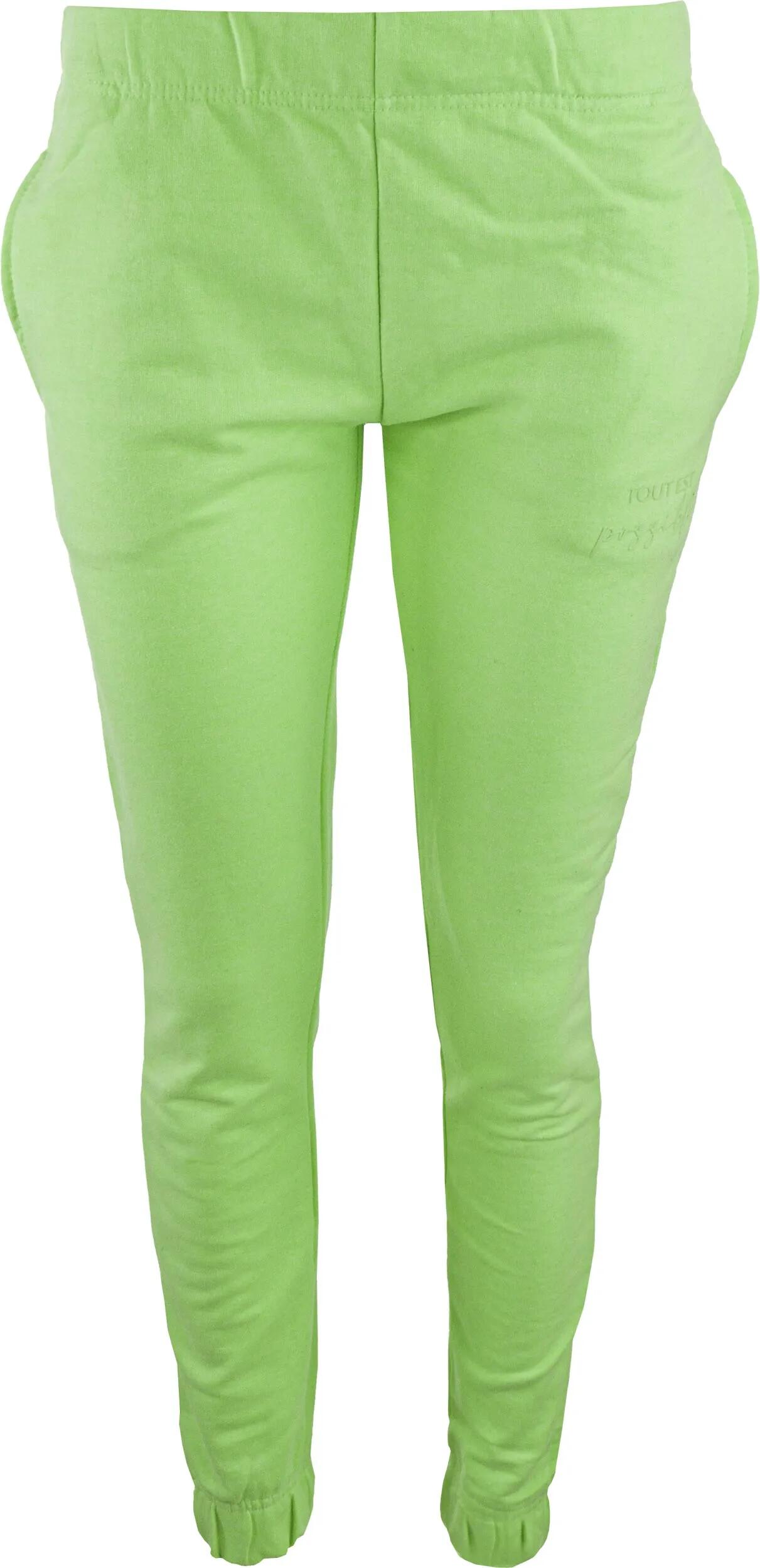 Damskie spodnie dresowe The People Rep. Diama Jasnozielone 2XL