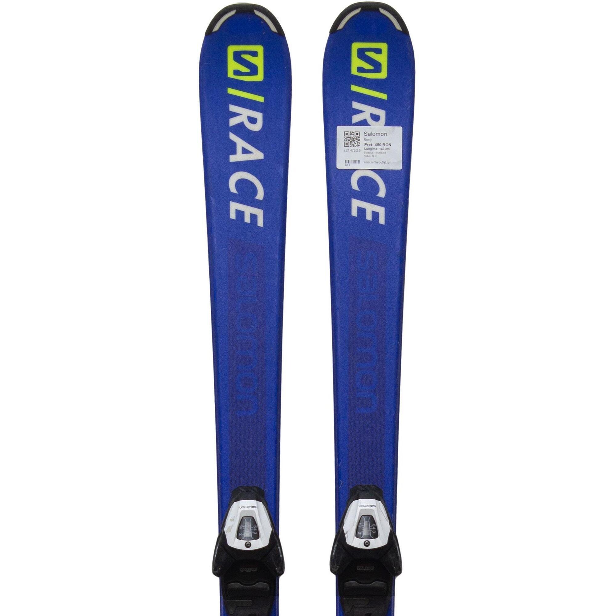 Second Life- Narty SALOMON Race jr 110 cm - Stan dobry