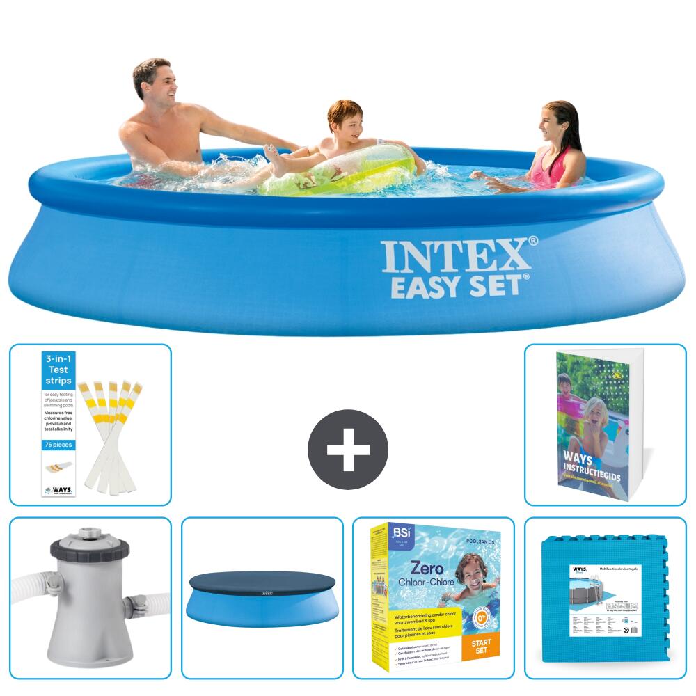 INTEX Basen Easy Set Okrągły - 305x61 cm - 7-częściowy S276