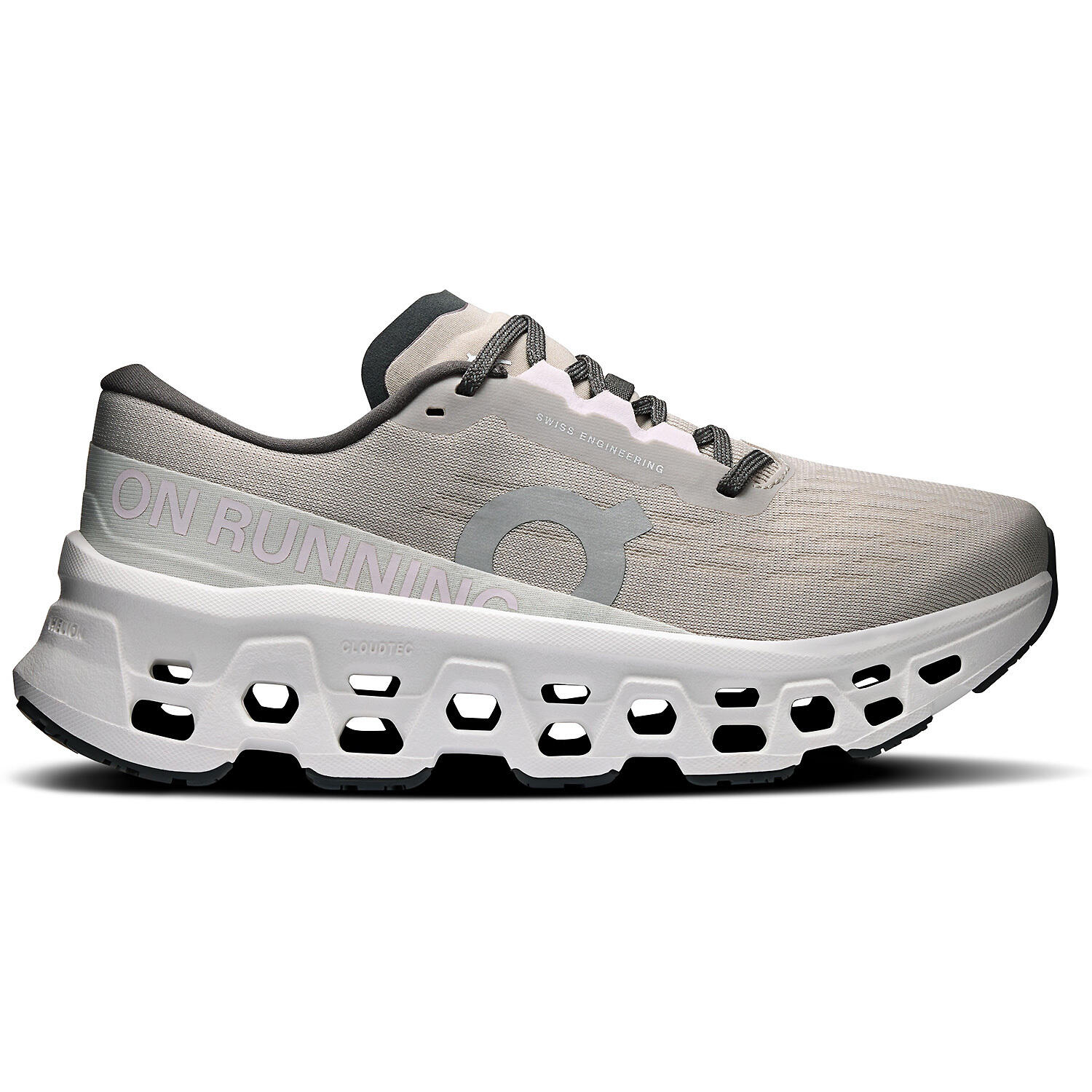 Buty do biegania damskie On Cloudmonster 3 truffle/ivory