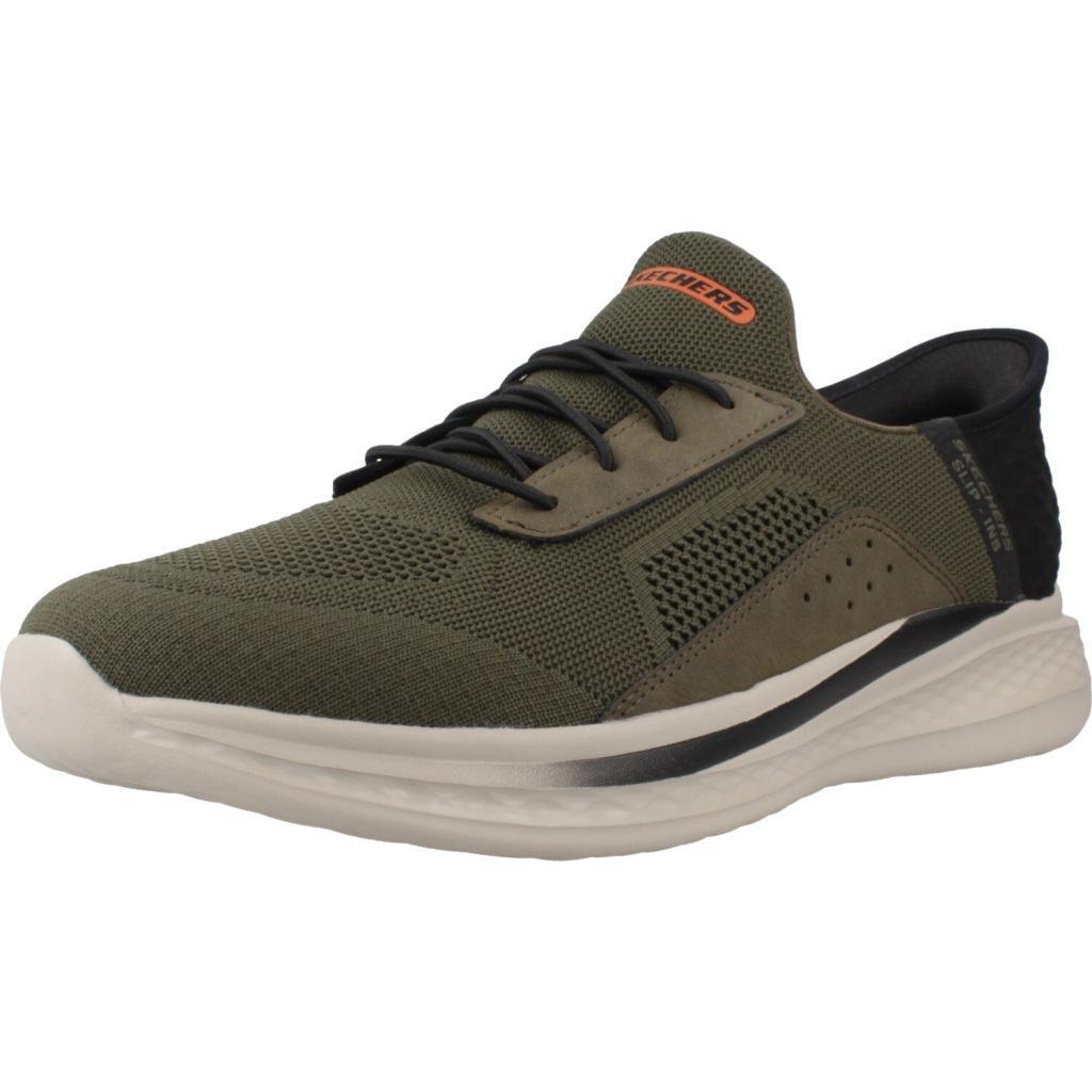 Buty SKECHERS SLIP-INS 210891S SLADE Zielony
