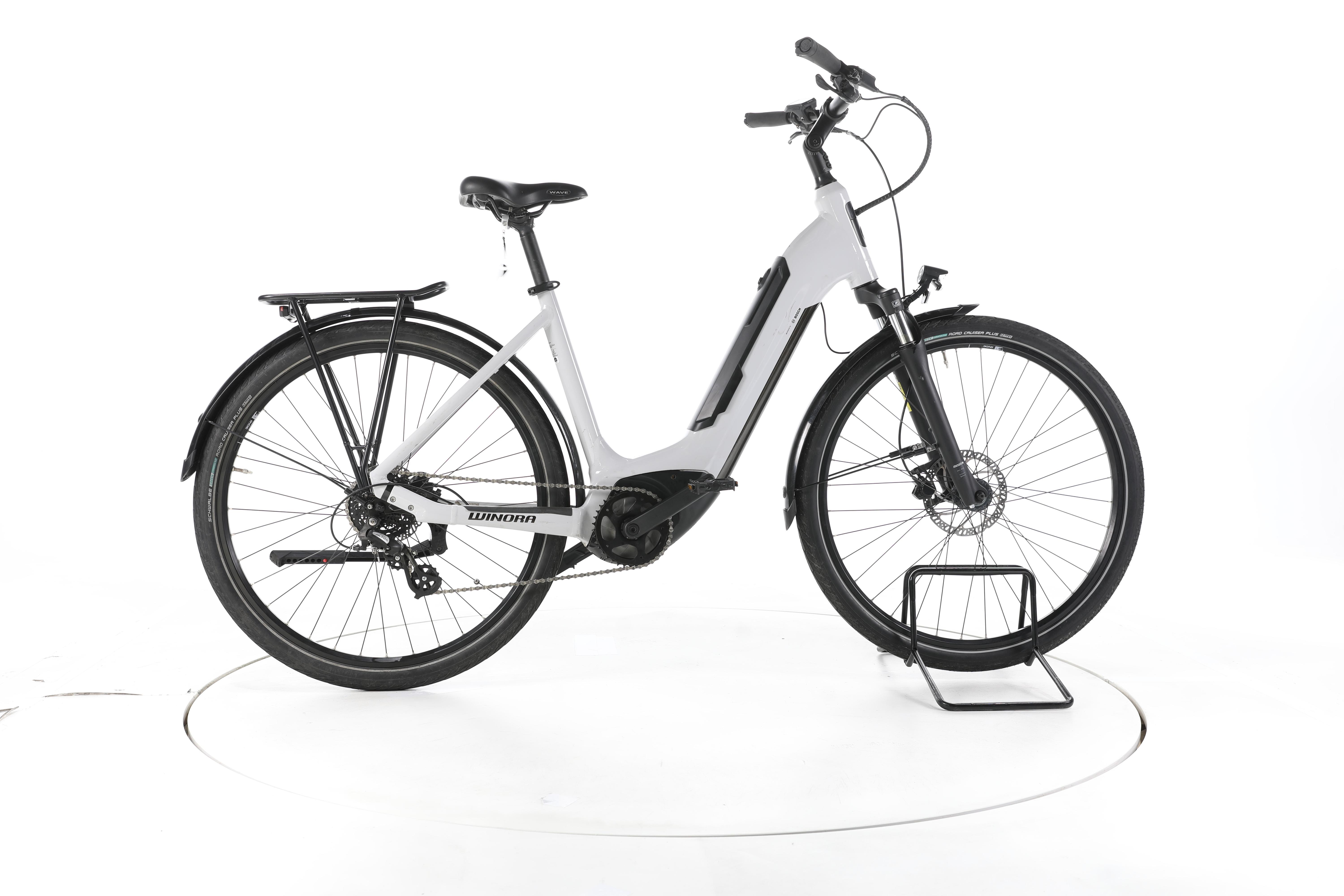 Second Life - Winora Tria 7 eco City E-Bike Niska rama - Stan dobry