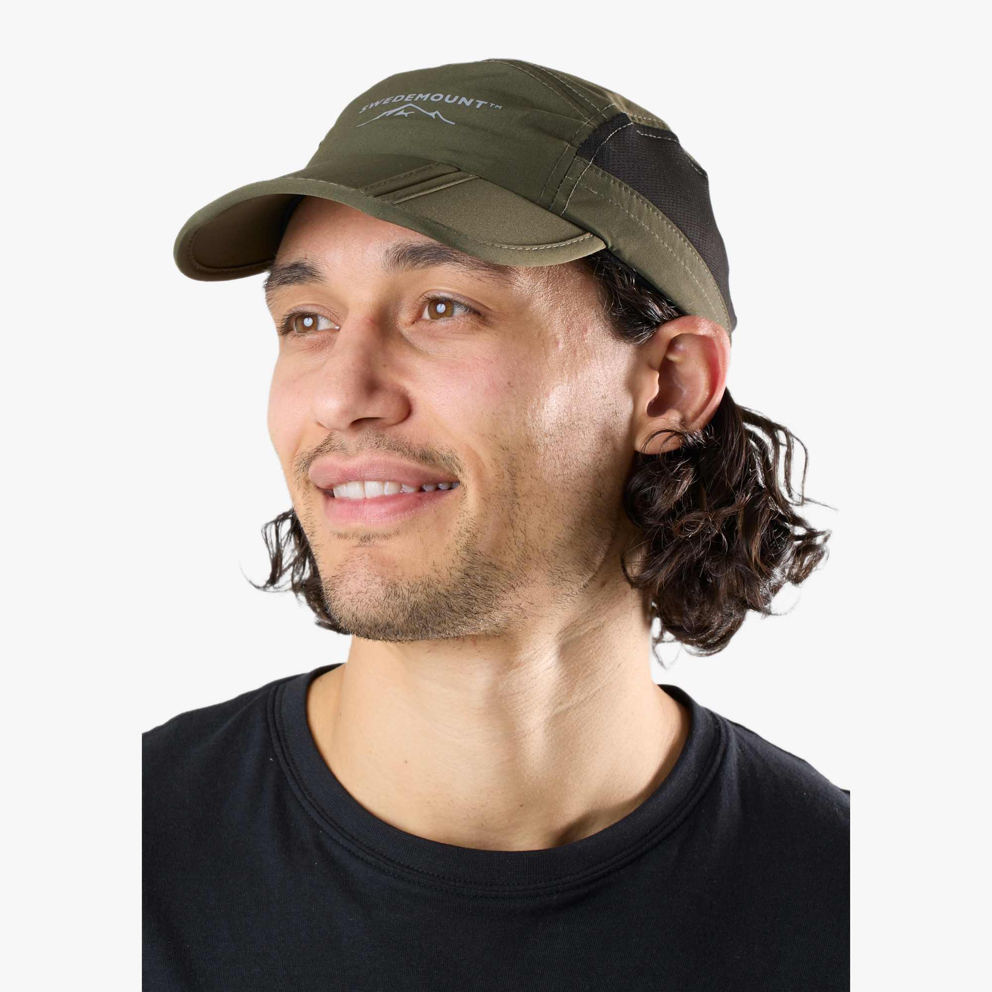 Czapka z daszkiem Wędrówki unisex Swedemount Lofoten Packable Cap szybkoschnąca