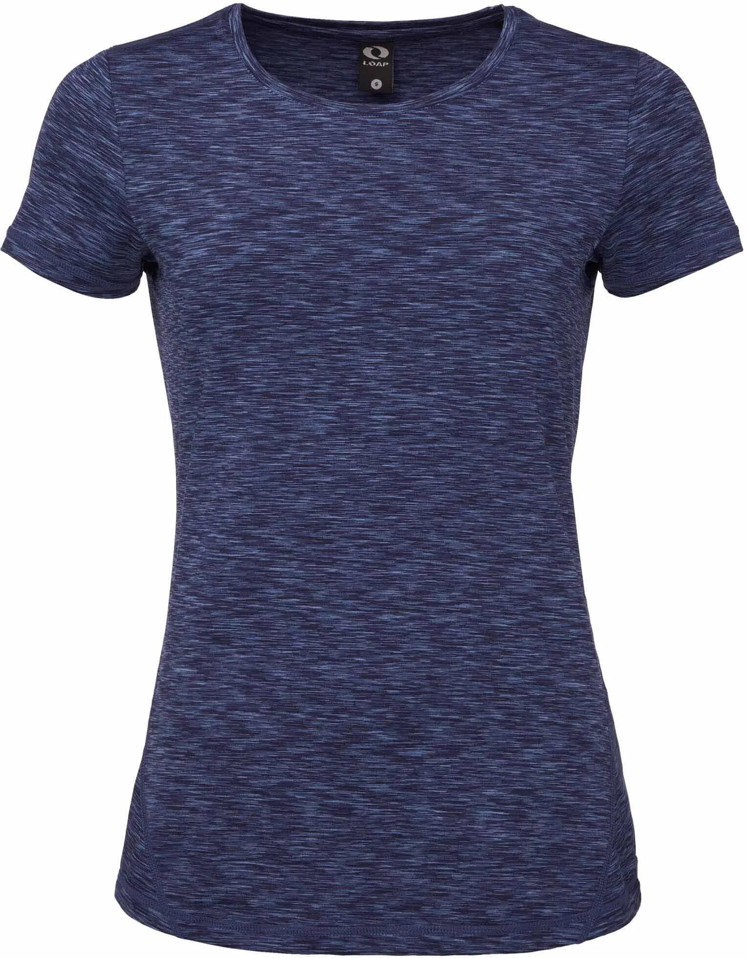 Koszulka damska Loap Marlona slim fit niebieska