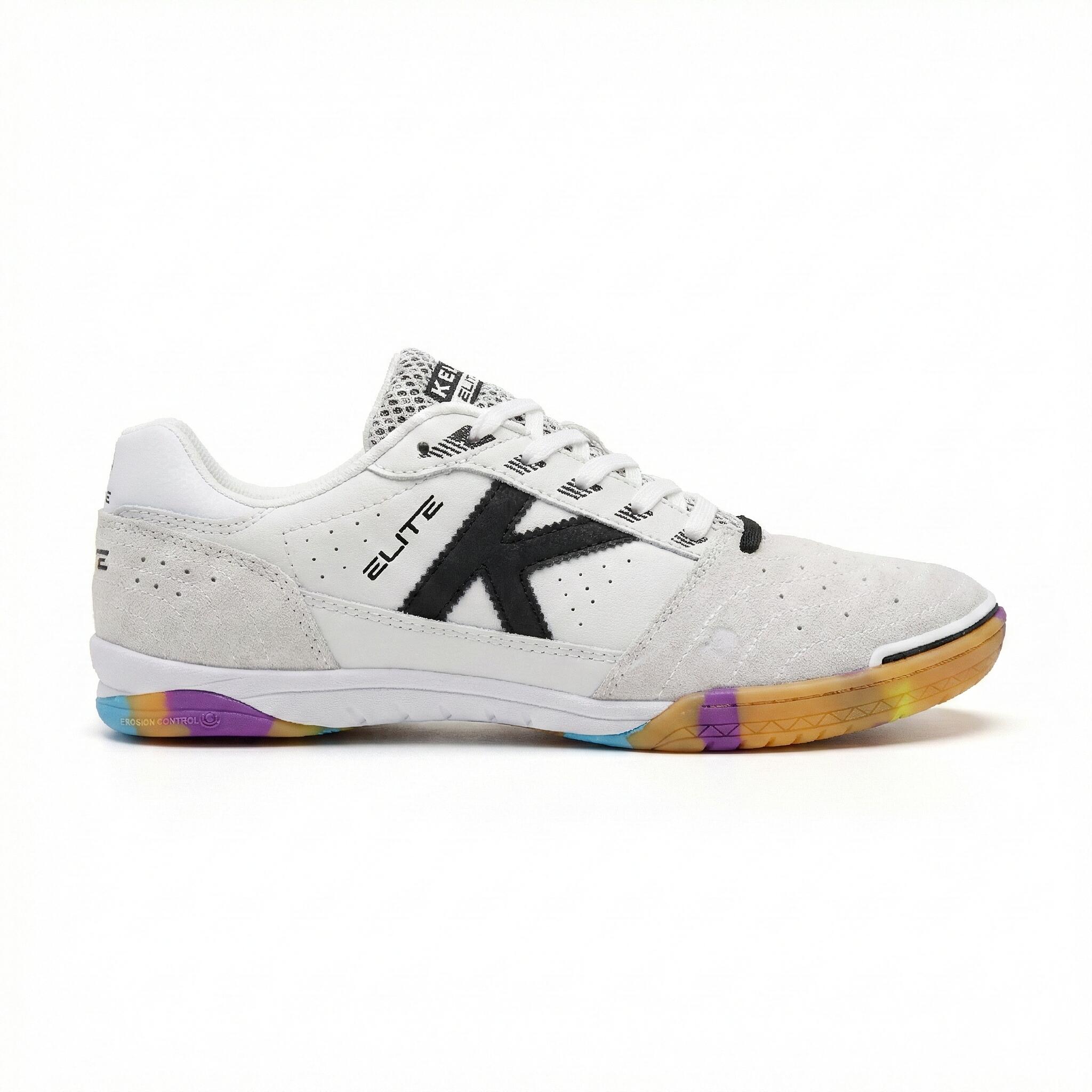 Kelme Zapatillas De Fútbol Sala Elite Blanco Unisex