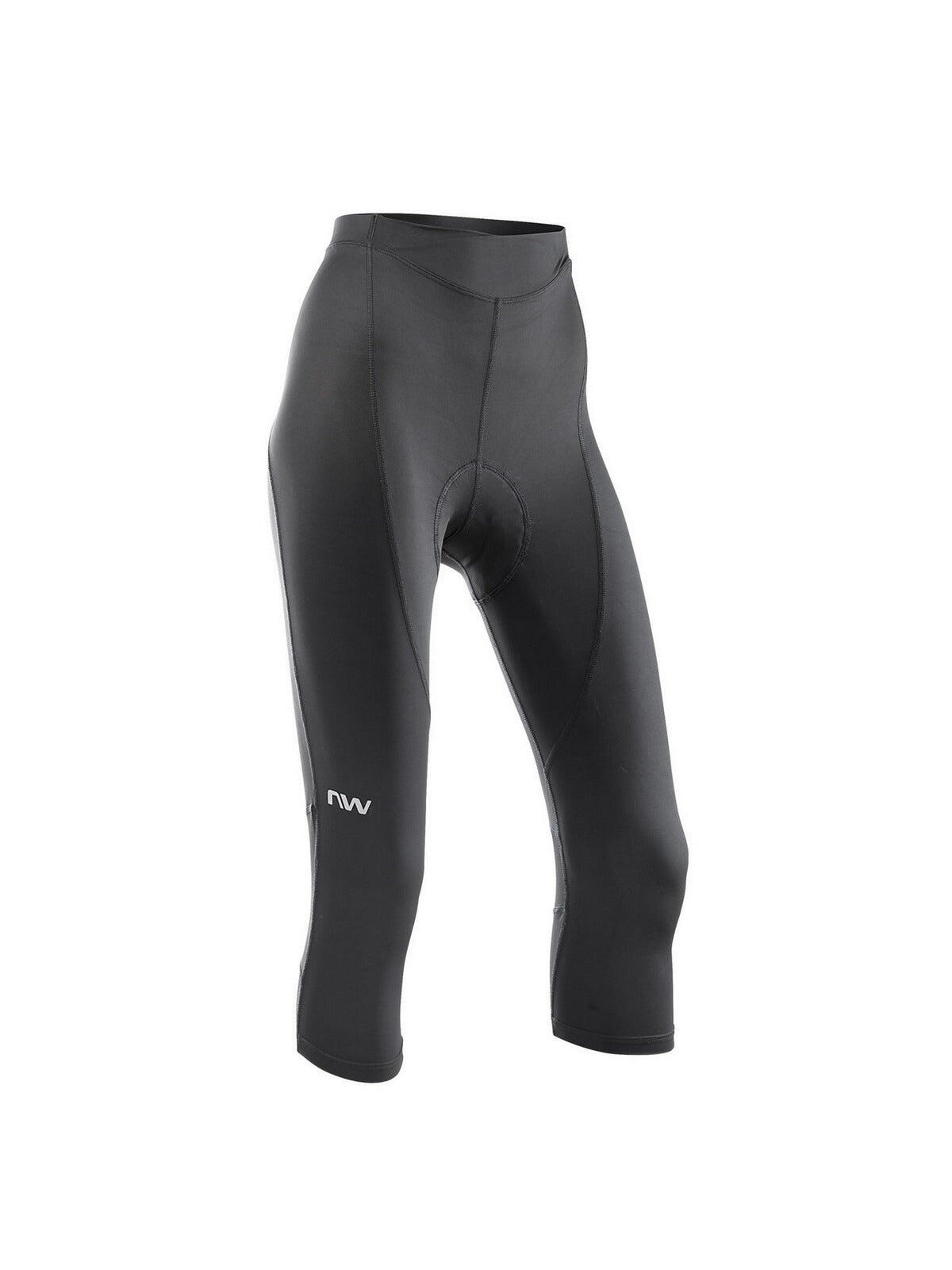 Spodenki rowerowe damskie NORTHWAVE Active Woman Knicker 3/4 czarny