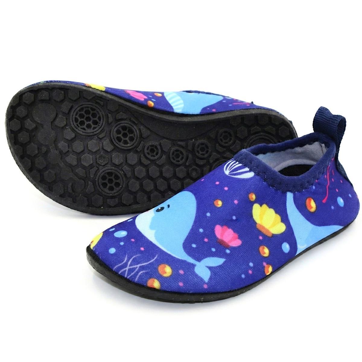 Buty do wody neoprenowe dla dzieci wieloryb
