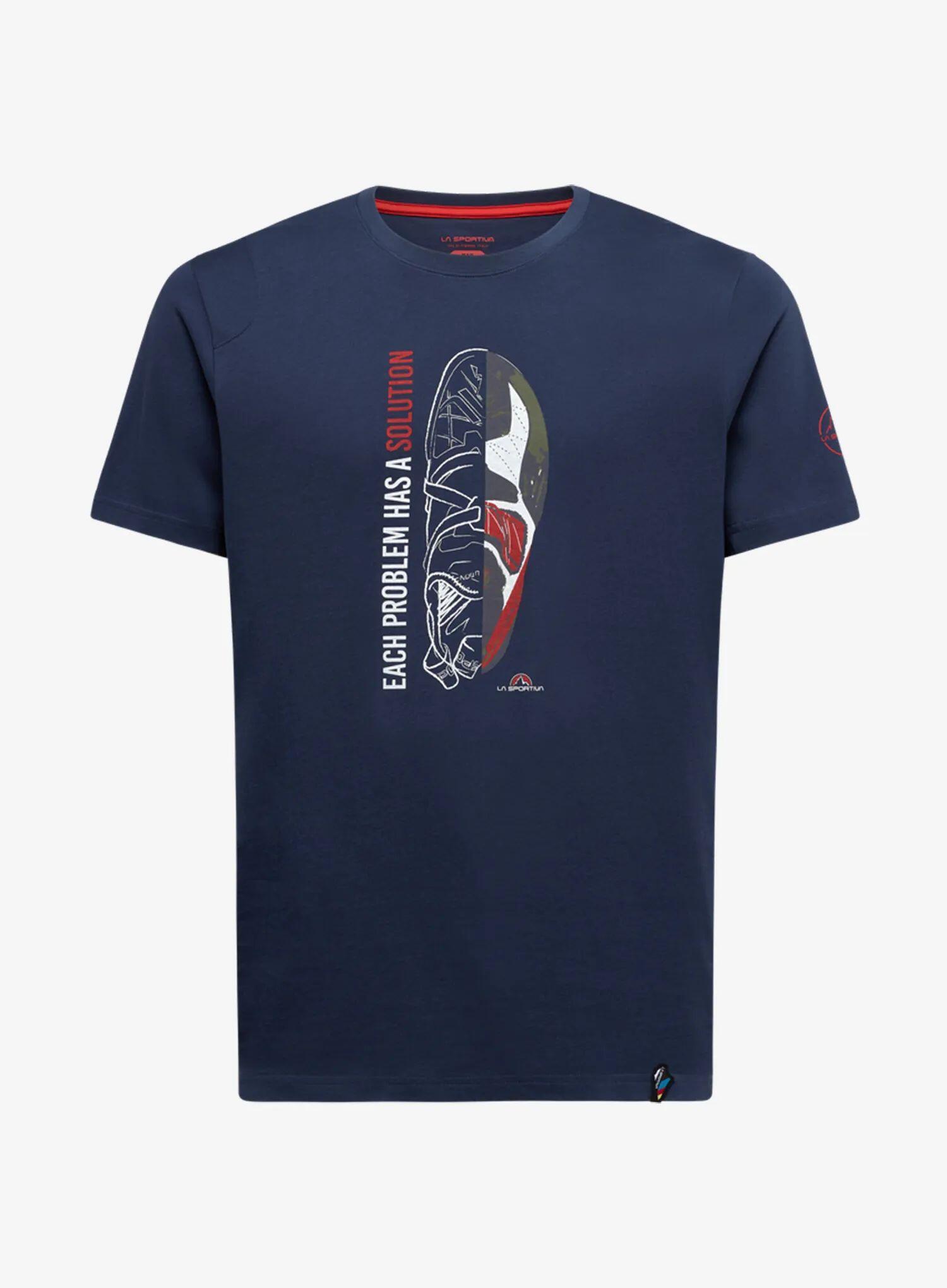 Koszulka bawełniana męska La Sportiva Solution T-Shirt