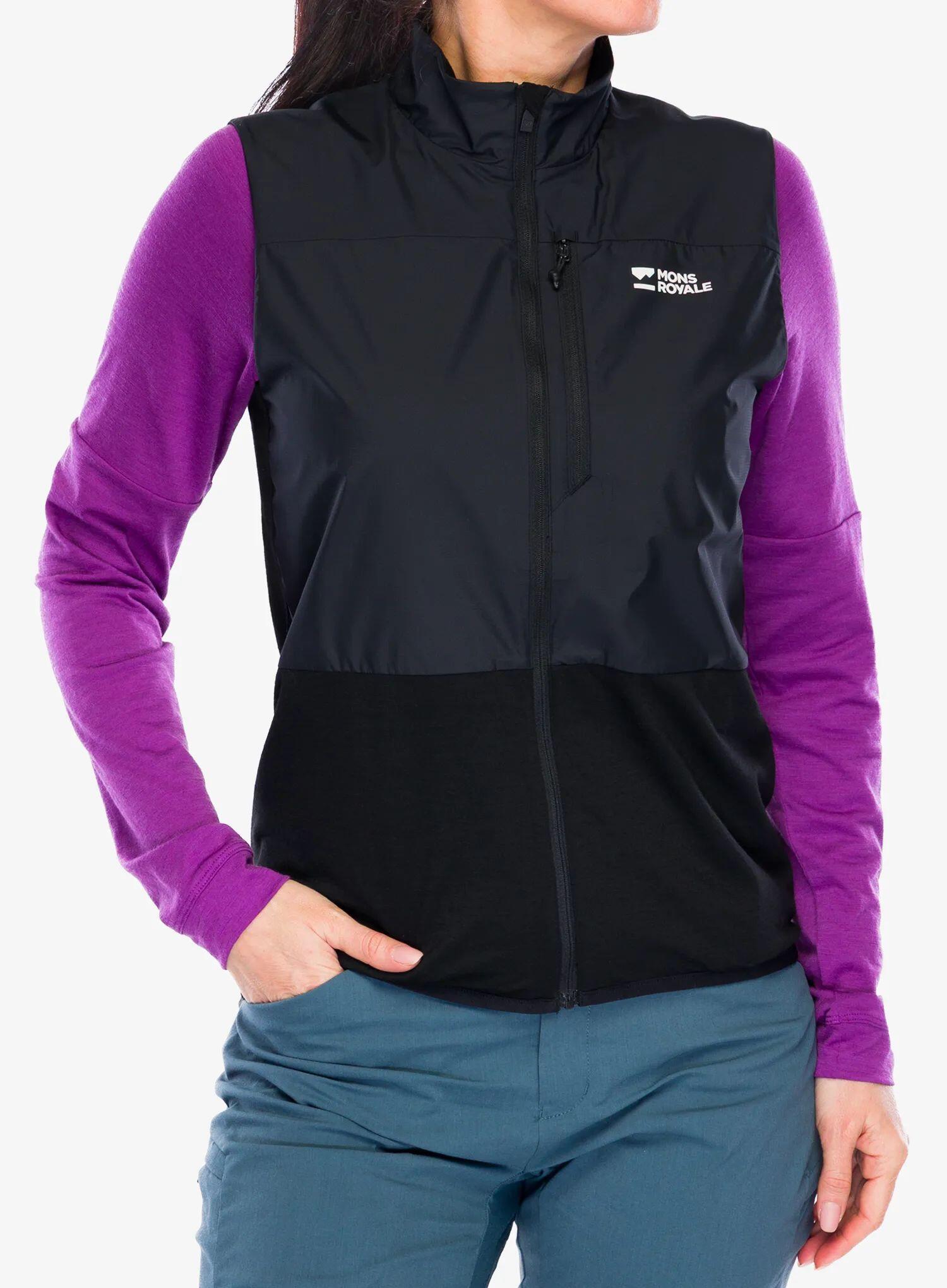 Kamizelka rowerowa damska Mons Royale Diversion Merino Wind Vest