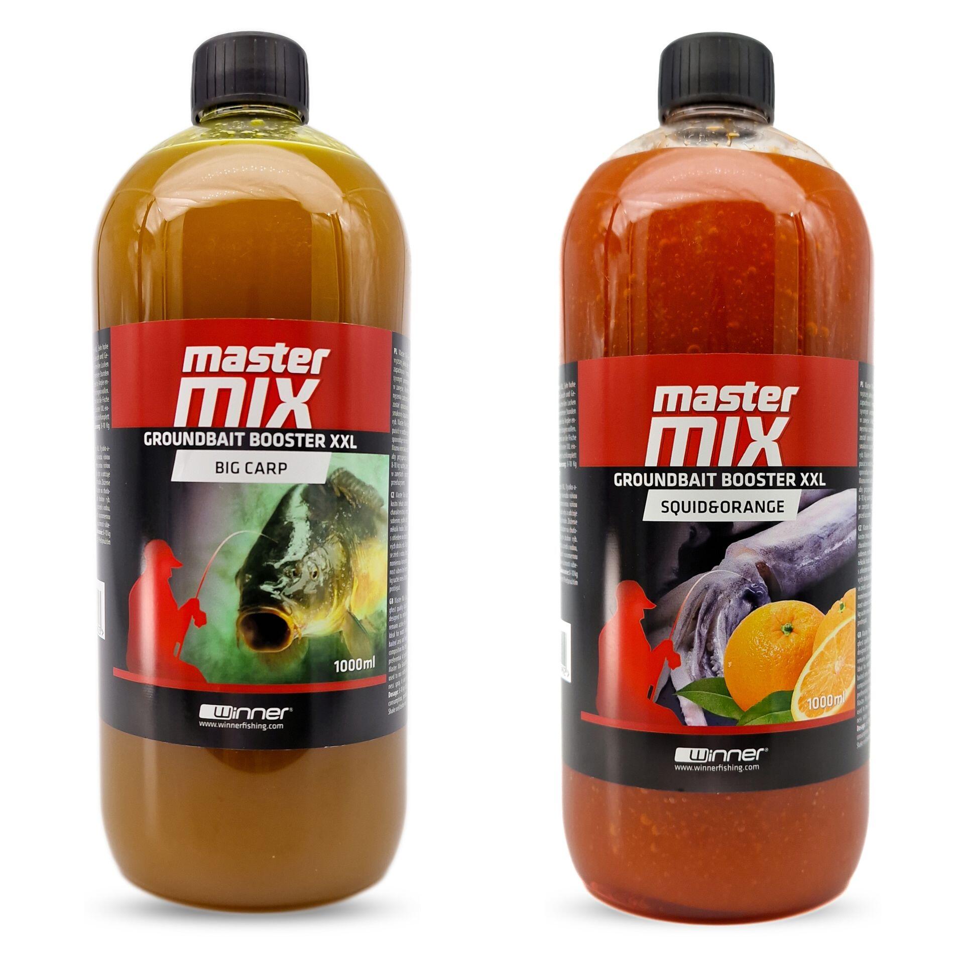Booster do zanęt Master Mix XXL 1000ml Karpiowy Mix 2 szt