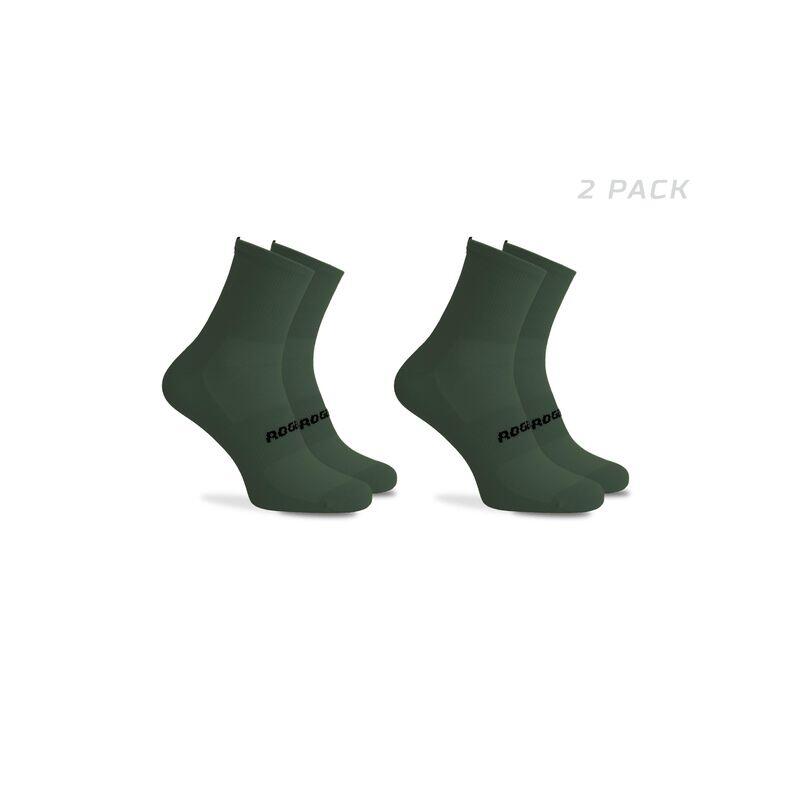 Skarpetki rowerowe unisex Rogelli Essential 2 pary