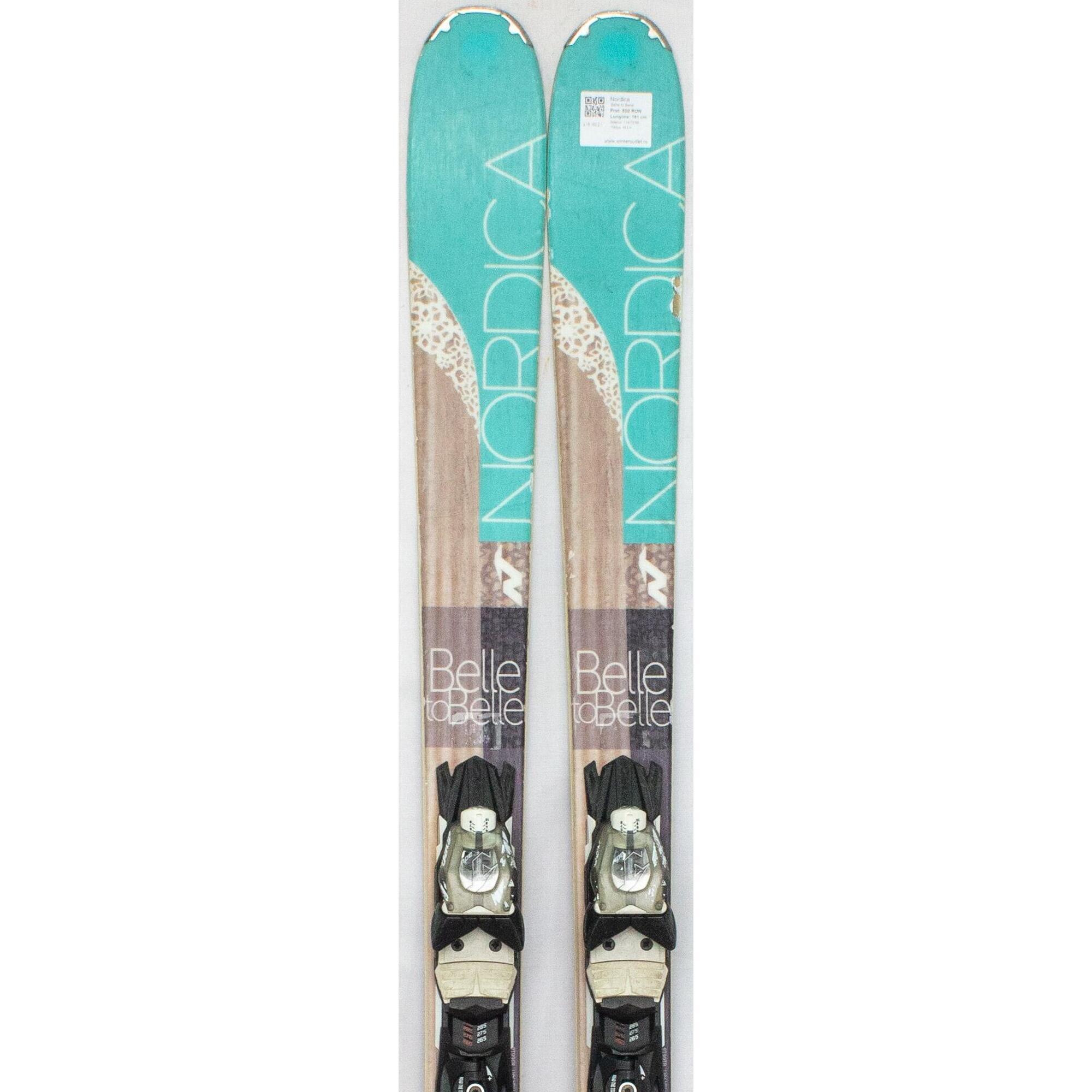 Second Life- Narty NORDICA Belle to Belle  161 cm- Stan zadowalający