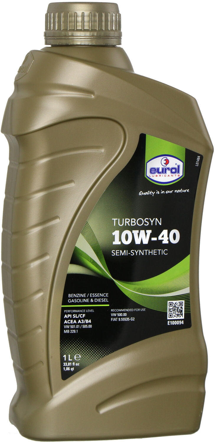 Eurol Olej 10W-40 4T Turbosyn, 1 L