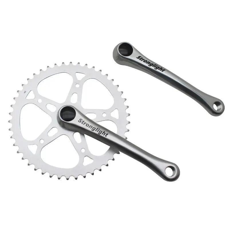 Korba miejska aluminiowa z łańcuchem Stronglight SL55 170 mm 46D. 2.38
