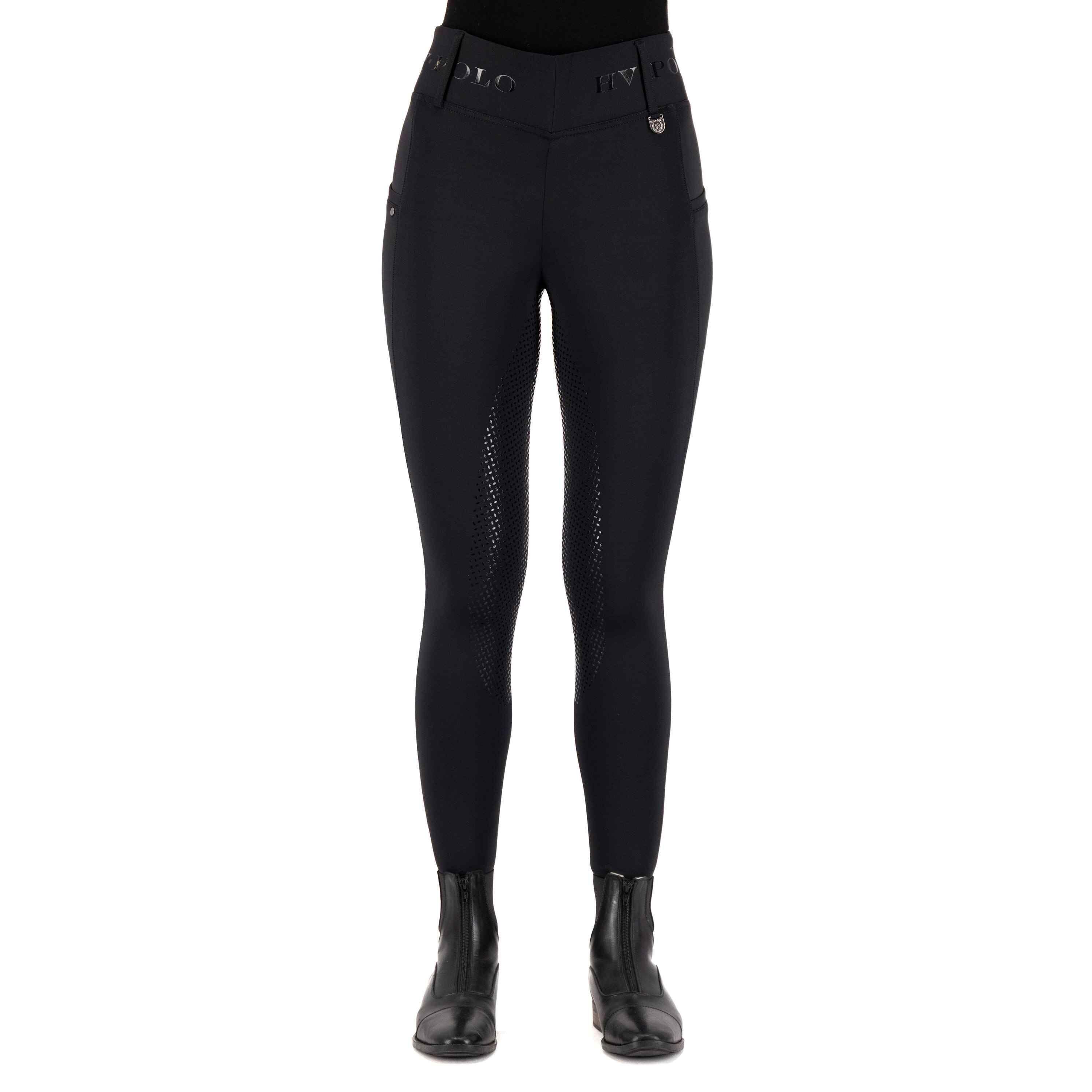 Damskie legginsy jeździeckie z pełną przyczepnością HV Polo Favourite summer