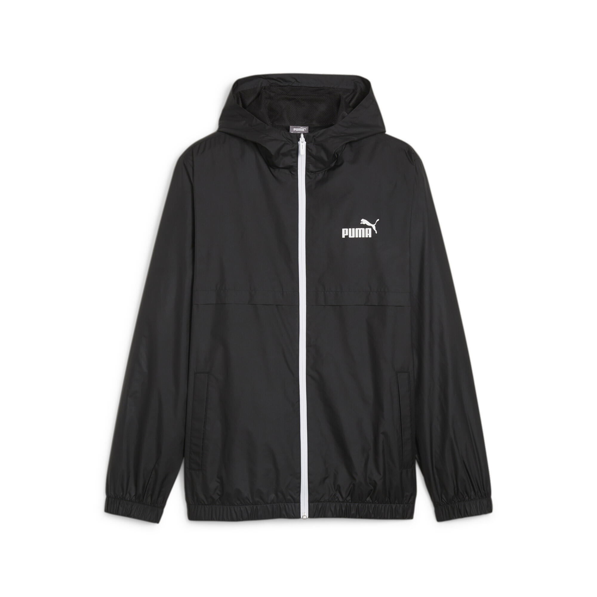 Męska wiatrówka Essentials Solid PUMA Black All