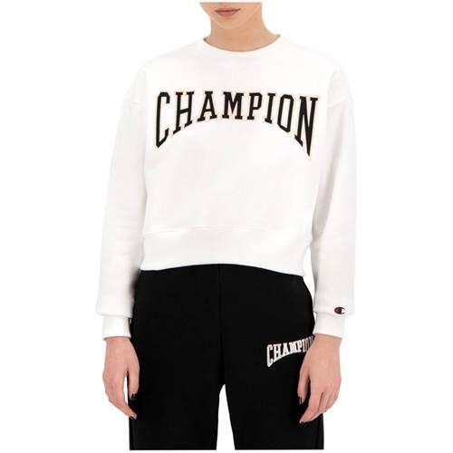 Bluzy sportowa damska Champion Collegiate Logo Blend Cropped