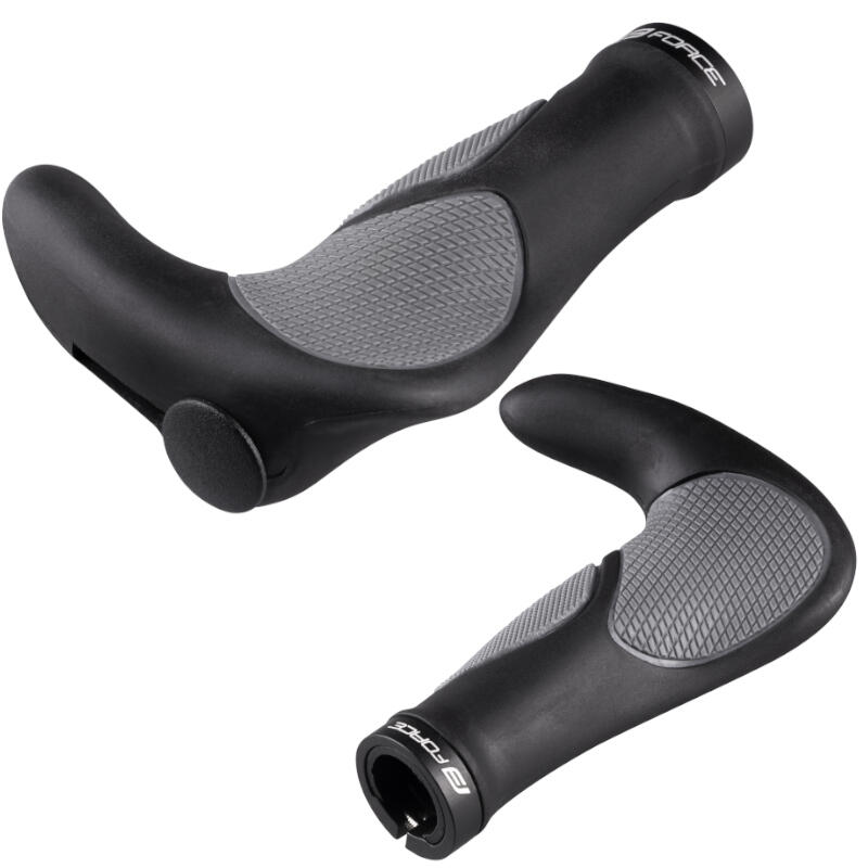 Chwyty rowerowe do kierownicy z rogami Force Gel 102mm