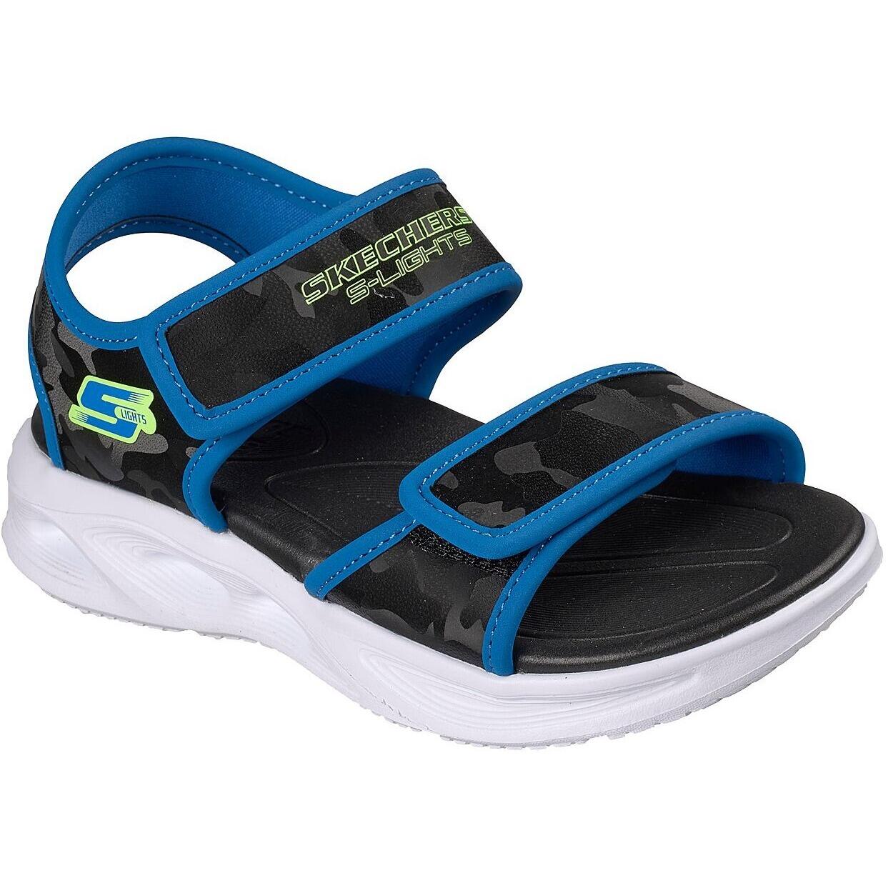 Sandały dla dzieci Skechers Sola Glow Sandal Camo Brigh