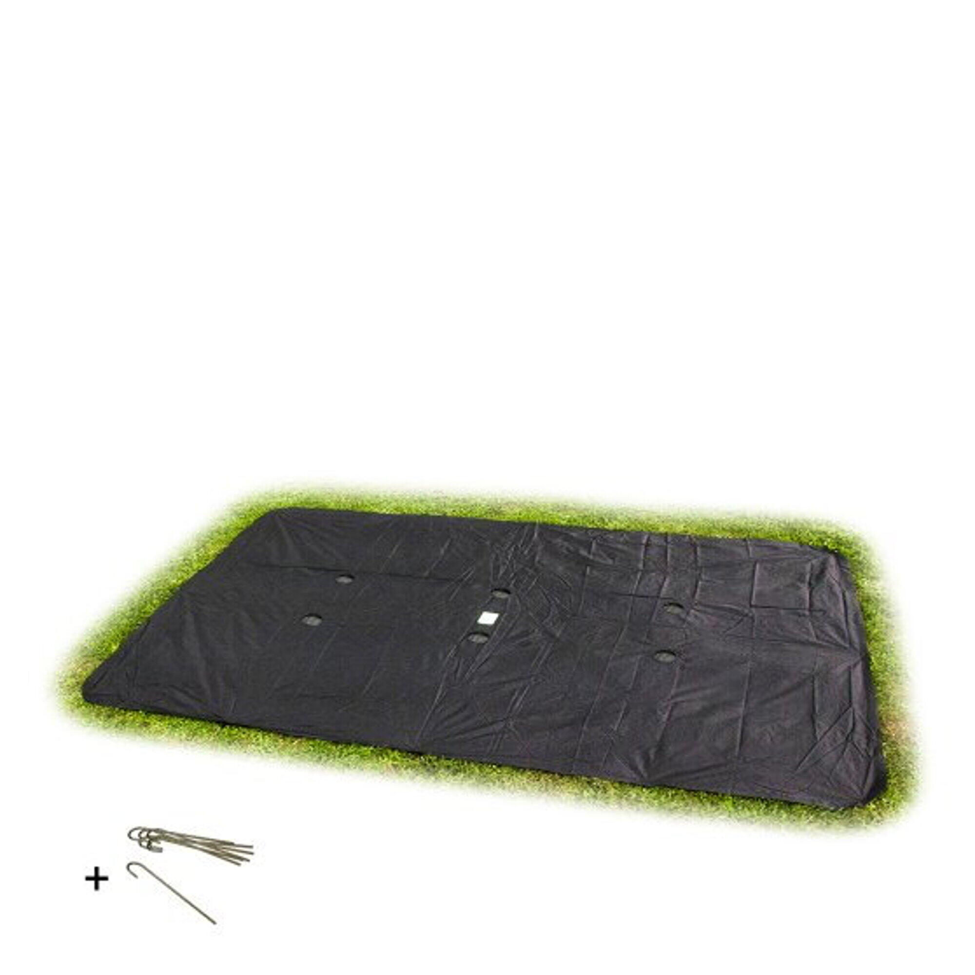 Ground level trampoline rectangular cover 214x305cm