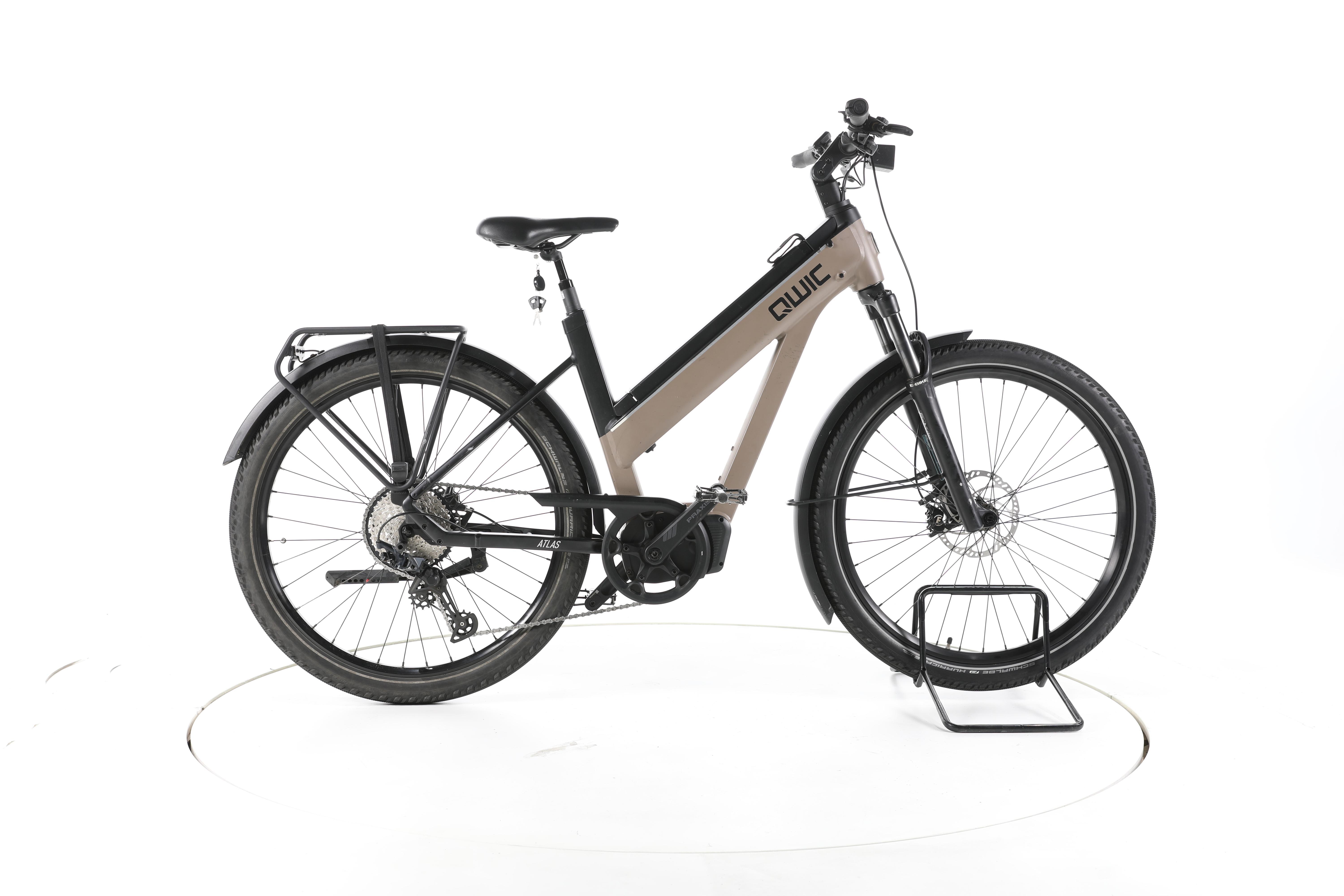 Second Life - QWIC Atlas Track Trekking E-Bike - Stan dobry