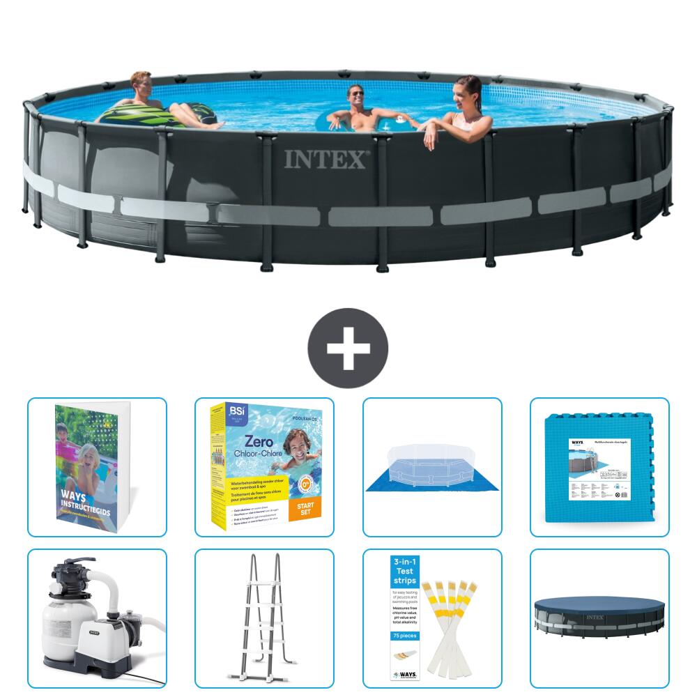 INTEX Basen Ultra XTR Okrągły - 610x122 cm - 9-częściowy S566