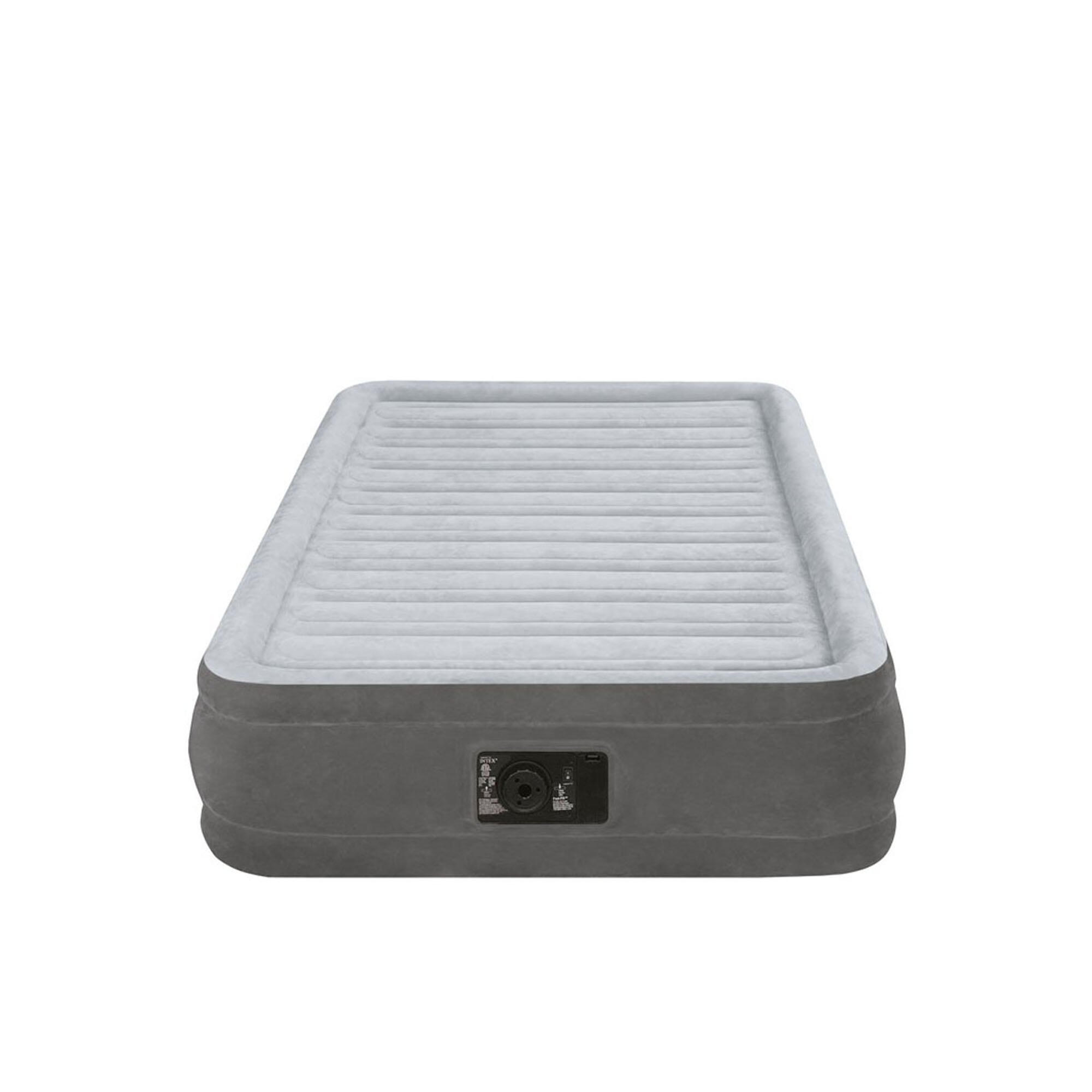 Materac dmuchany 191 x 99 x 33 cm ze wbudowaną pompką Intex