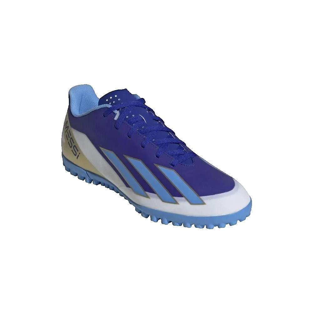 Buty piłkarskie Mężczyzna Adidas X Crazyfast Club Ttessi niebieski