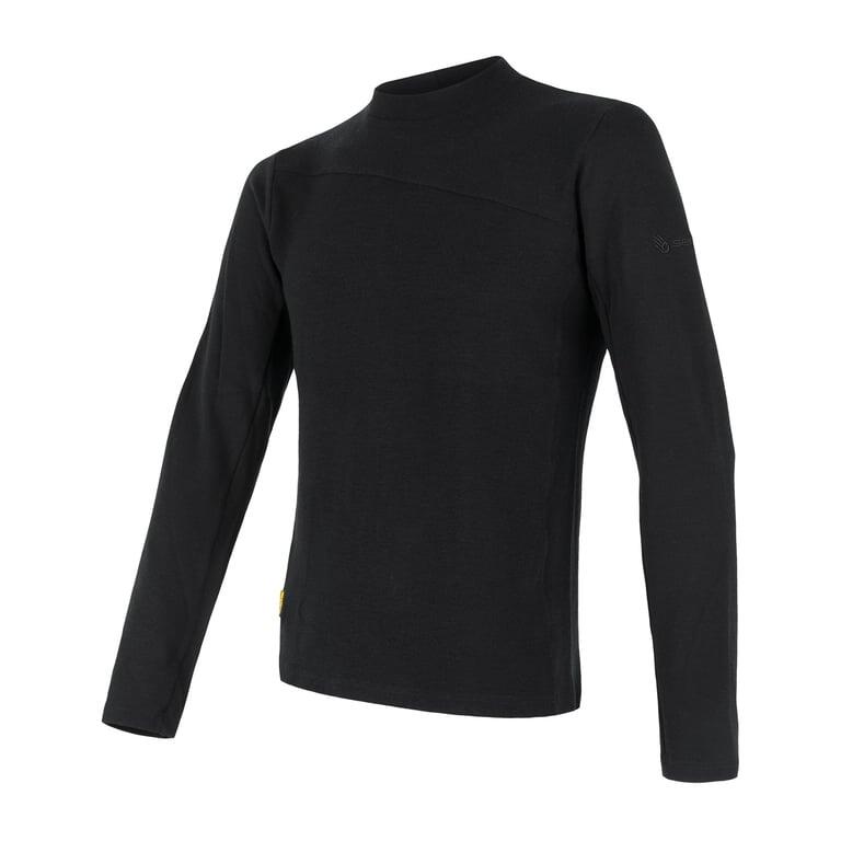 SENSOR Termoaktywna bluzka męska MERINO EXTREME-M-Czarny