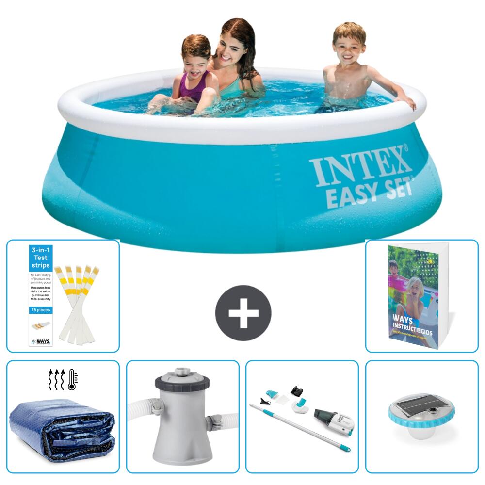 INTEX Basen Easy Set Okrągły - 183x51 cm - 7-częściowy S81