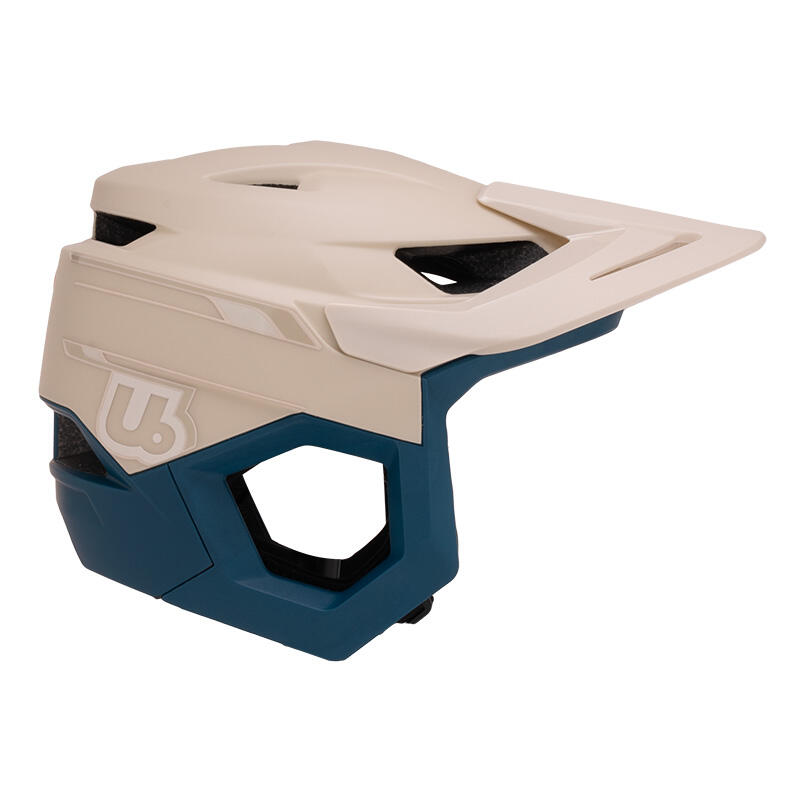 Kask URGE BP Rascas - Smooth Stroke piaskowo-niebieski - S/M