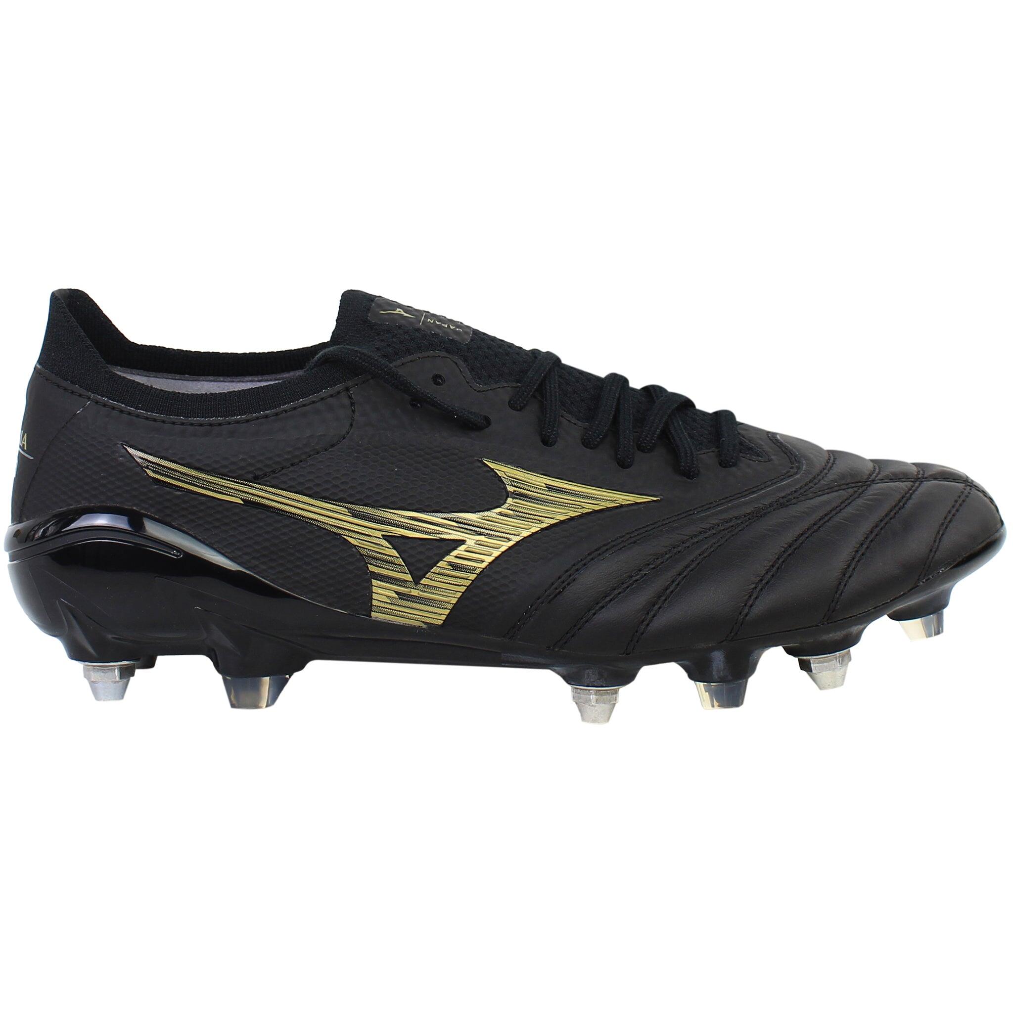 Buty piłkarskie Mizuno Morelia Neo IV Beta SG black/gold/black