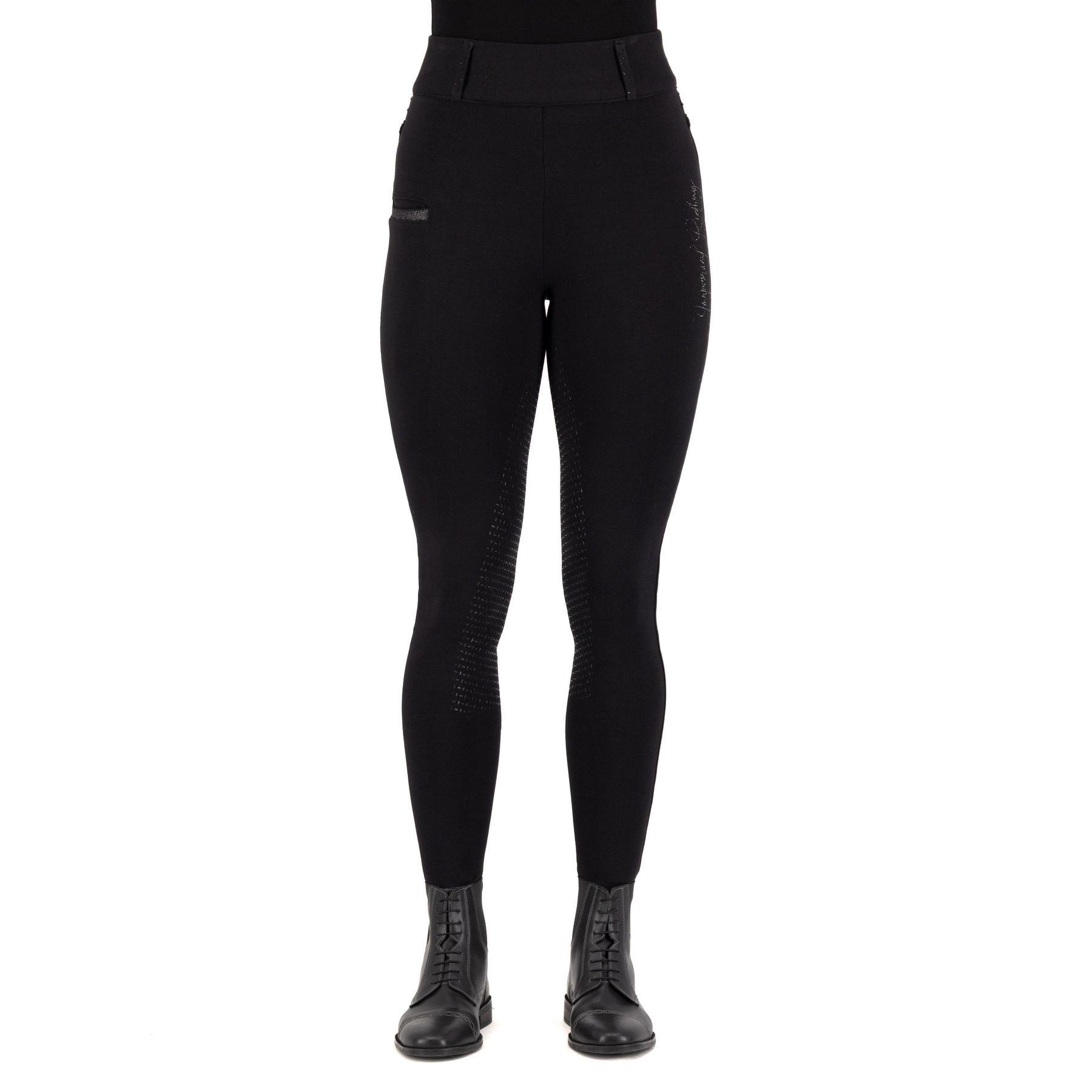 Damskie legginsy jeździeckie z pełną przyczepnością Imperial Riding Comfi Sparks