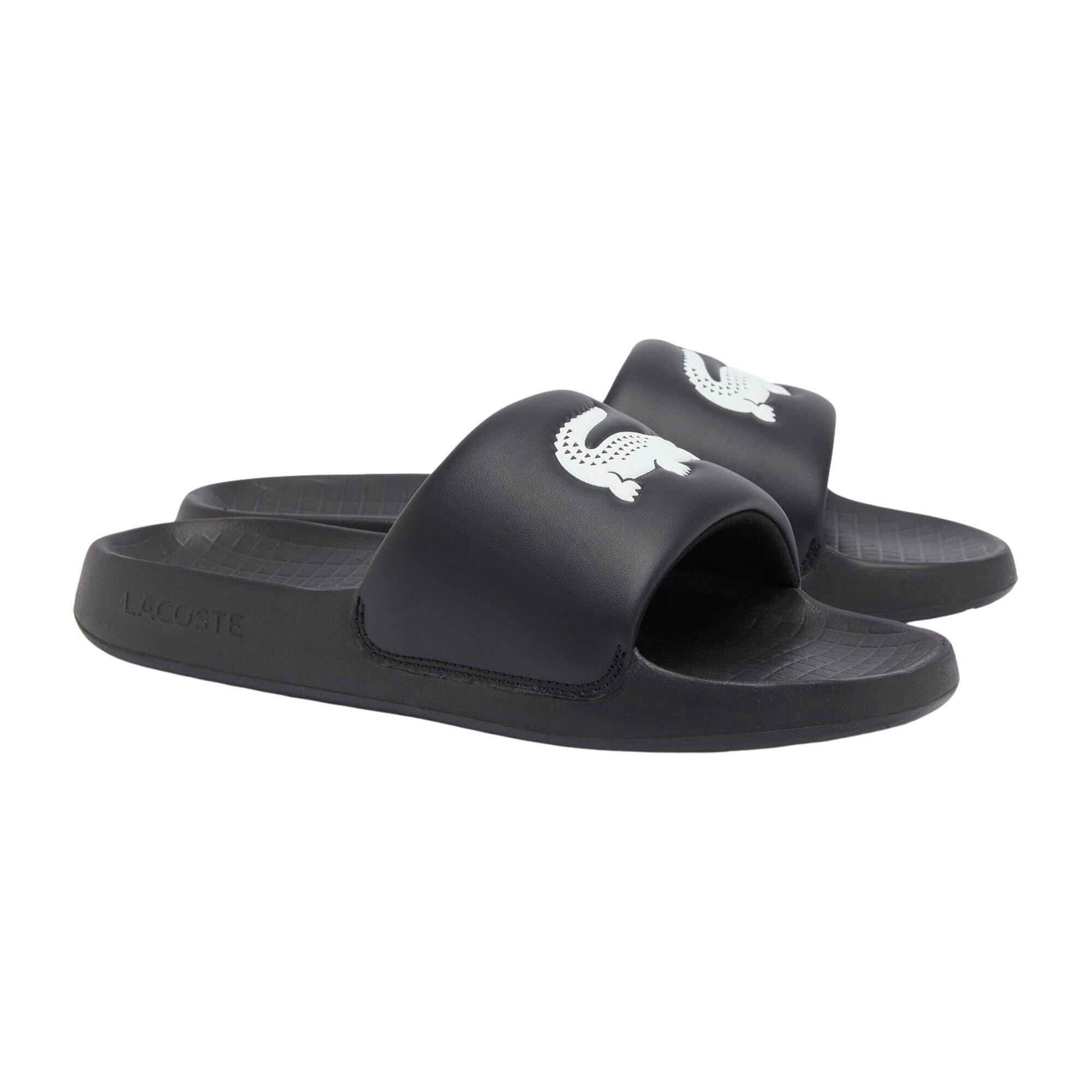 Klapki Lacoste Model Serve Slide 1.0 Kolor Czarny