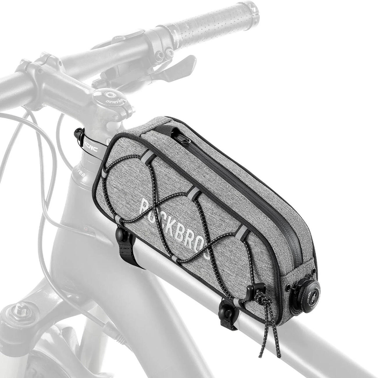 Torba rowerowa Rockbros na górną rurę ramy wodoodporna 0,7L