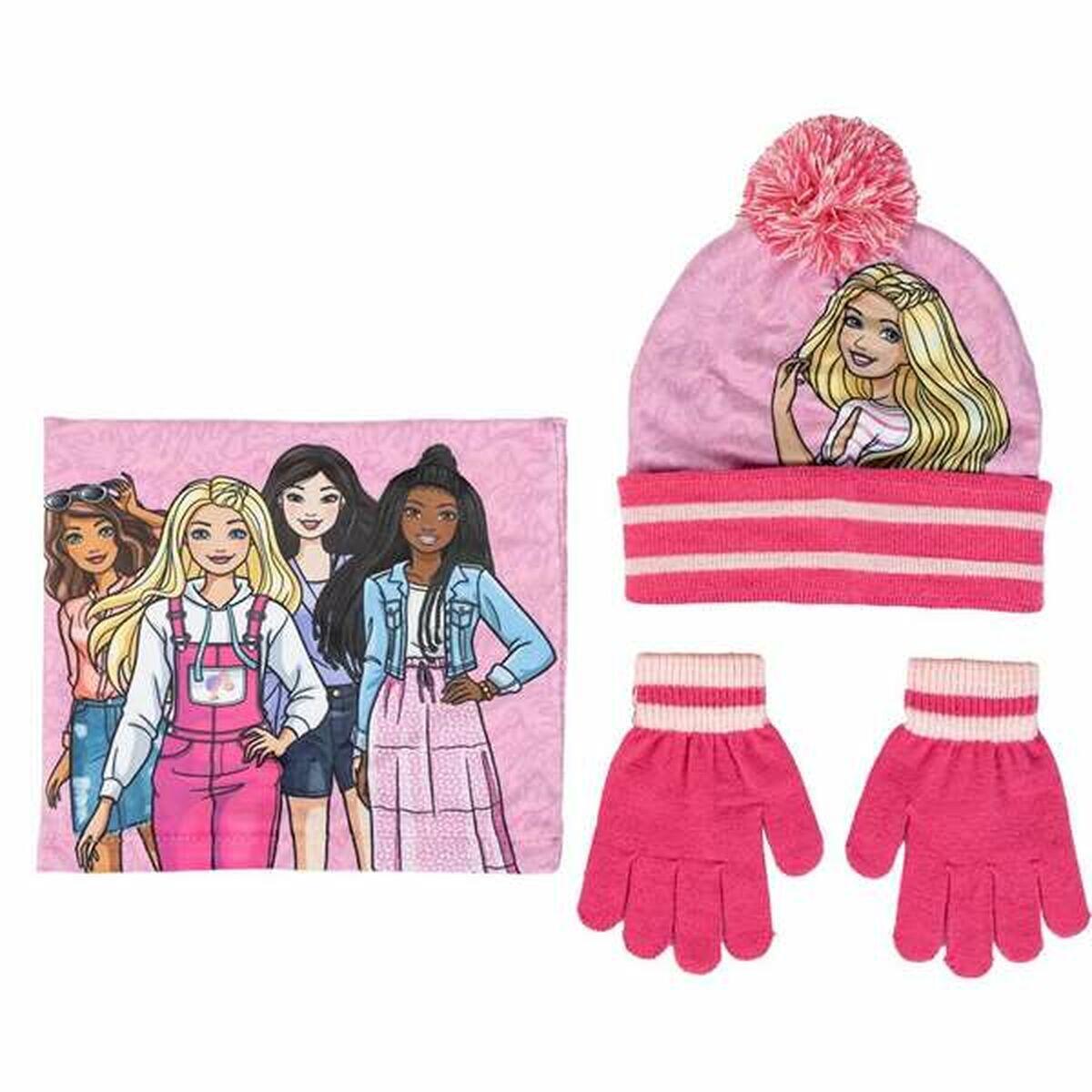 Czapki, szaliki i rękawiczki Barbie