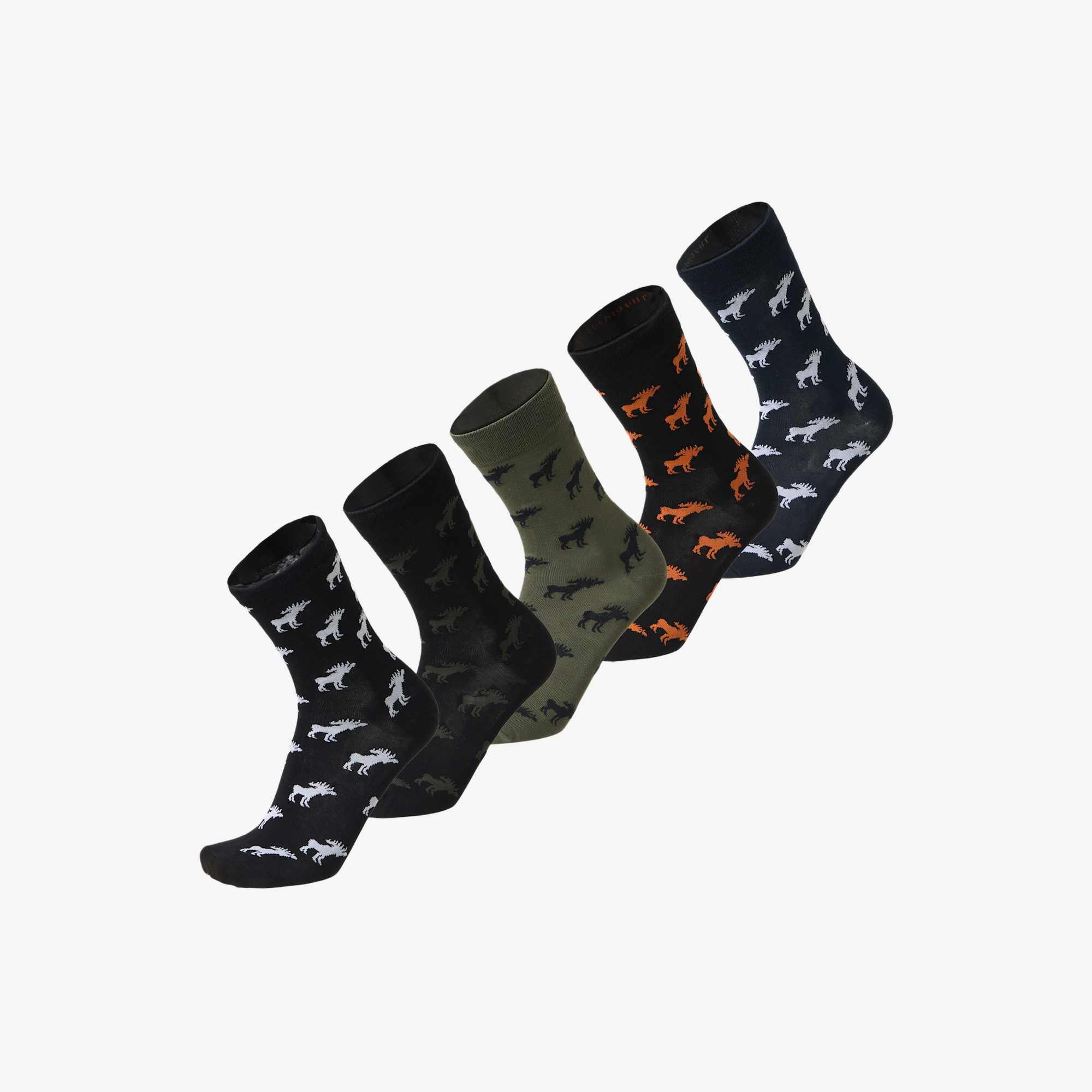 Skarpetki Codzienne Unisex Forest Oddychający