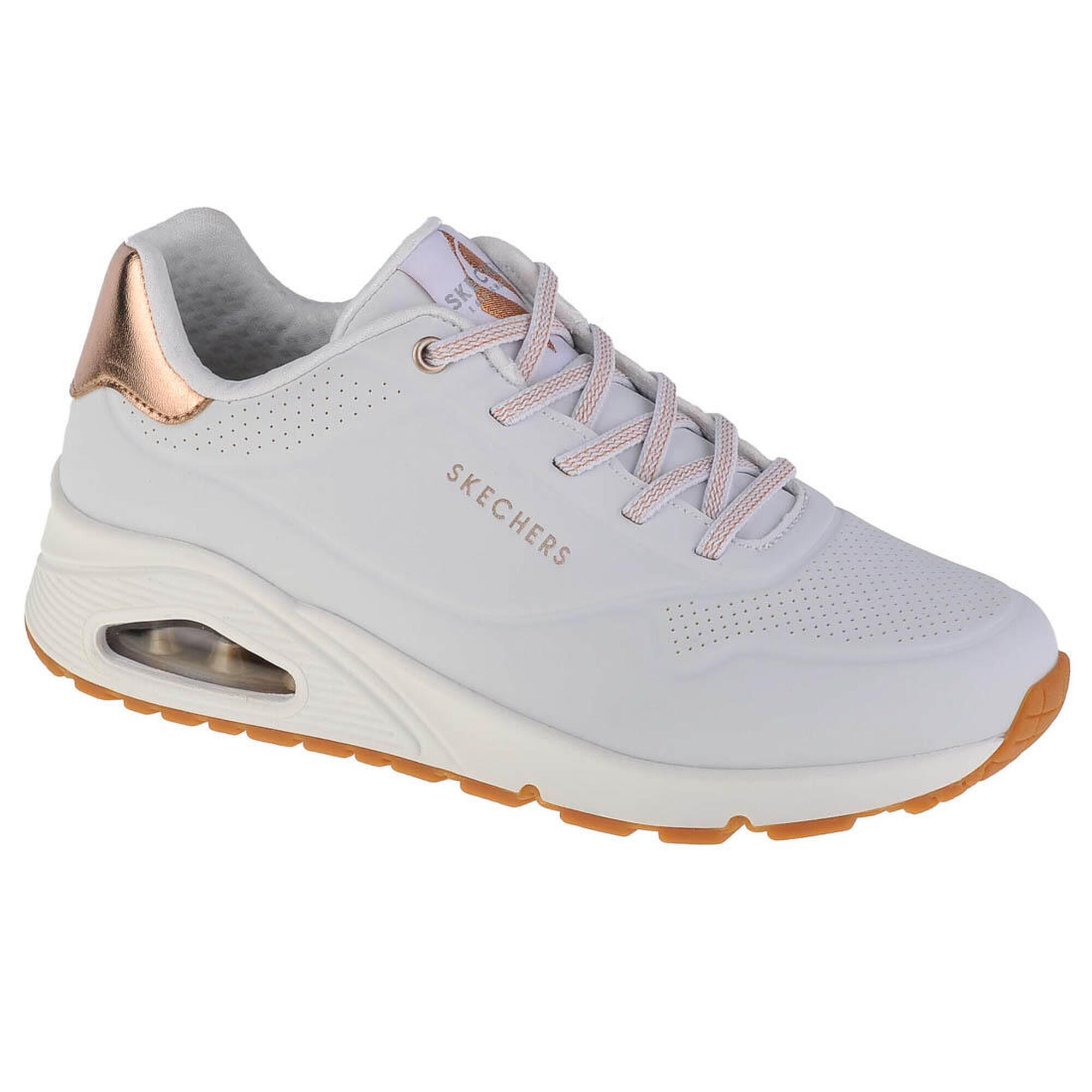 Buty SKECHERS UNO - SHIMMER AWAY Biały