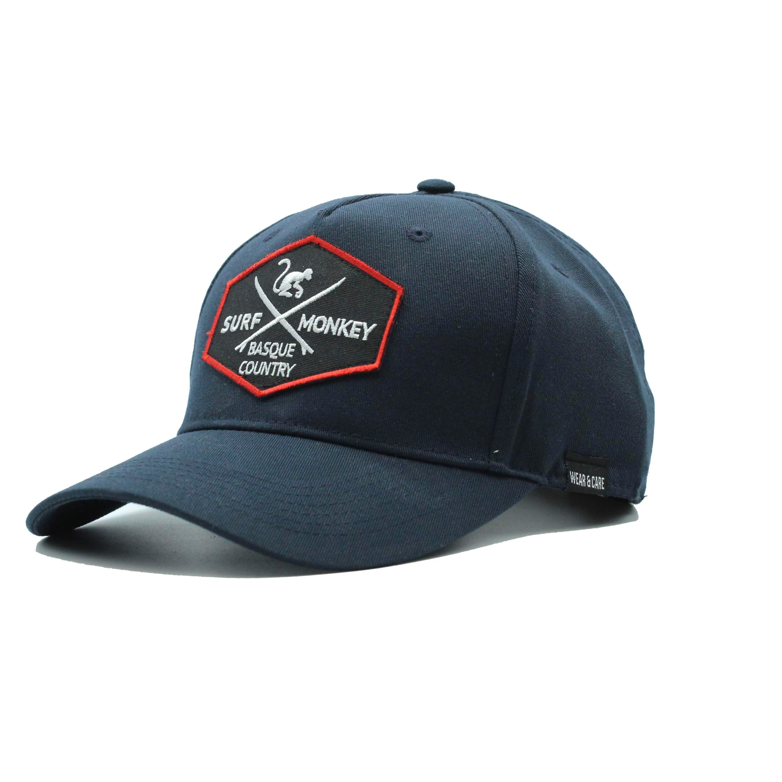 Czapka Trucker - 5 paneli - Poliester z recyklingu (Granatowy)