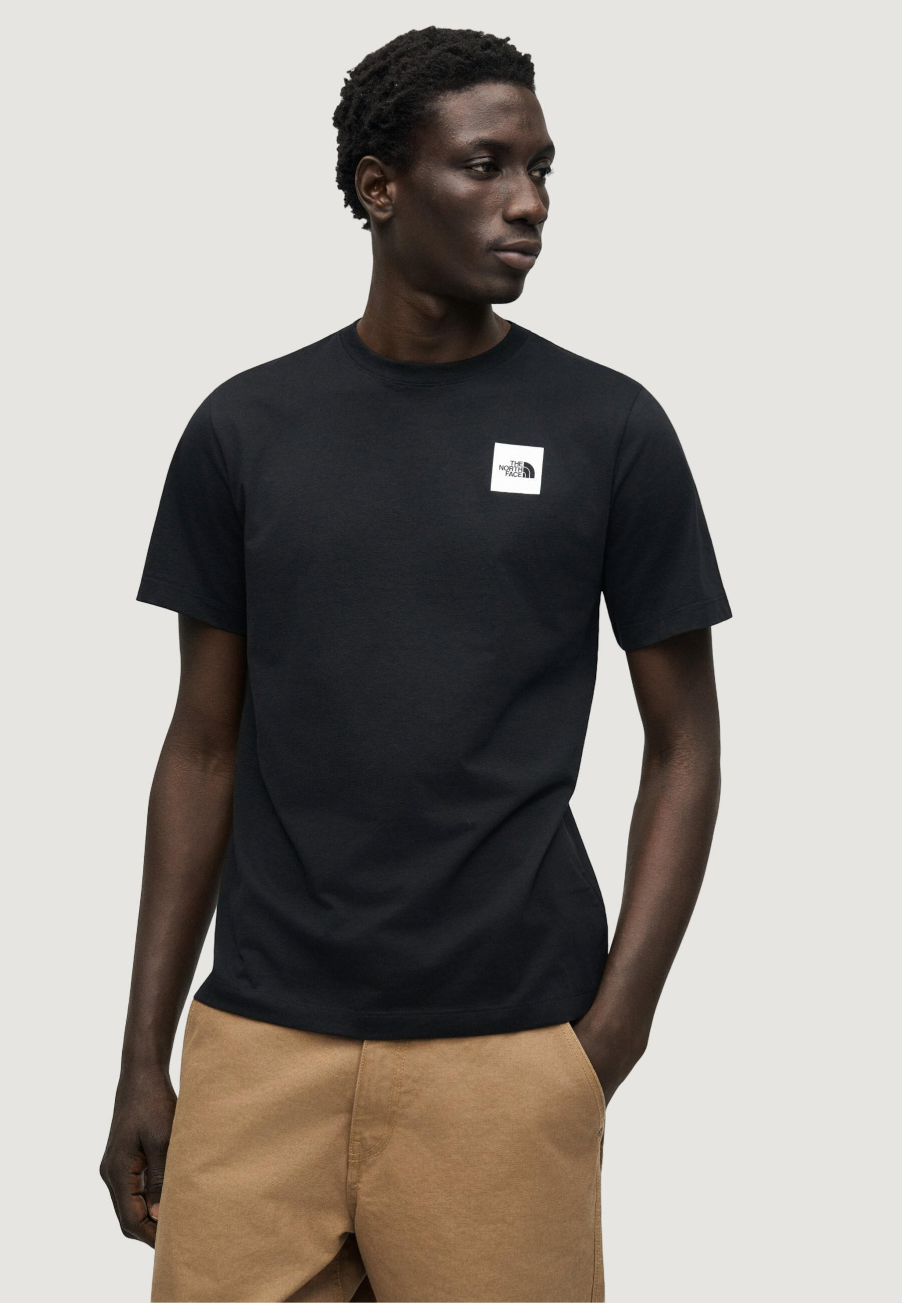 Męski t-shirt M EVOLUTION BOX HALF DOME REGULAR SHORT CZARNA