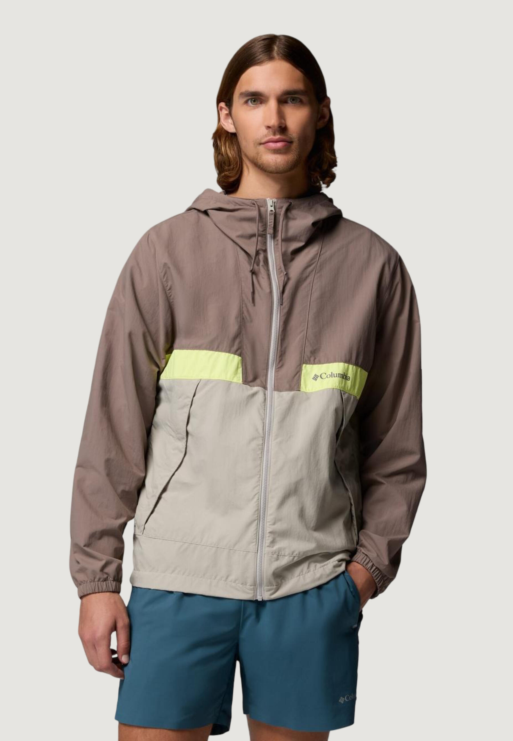 Kurtka Mężczyzna COLUMBIA Spire Valley™ Hooded Windbreaker