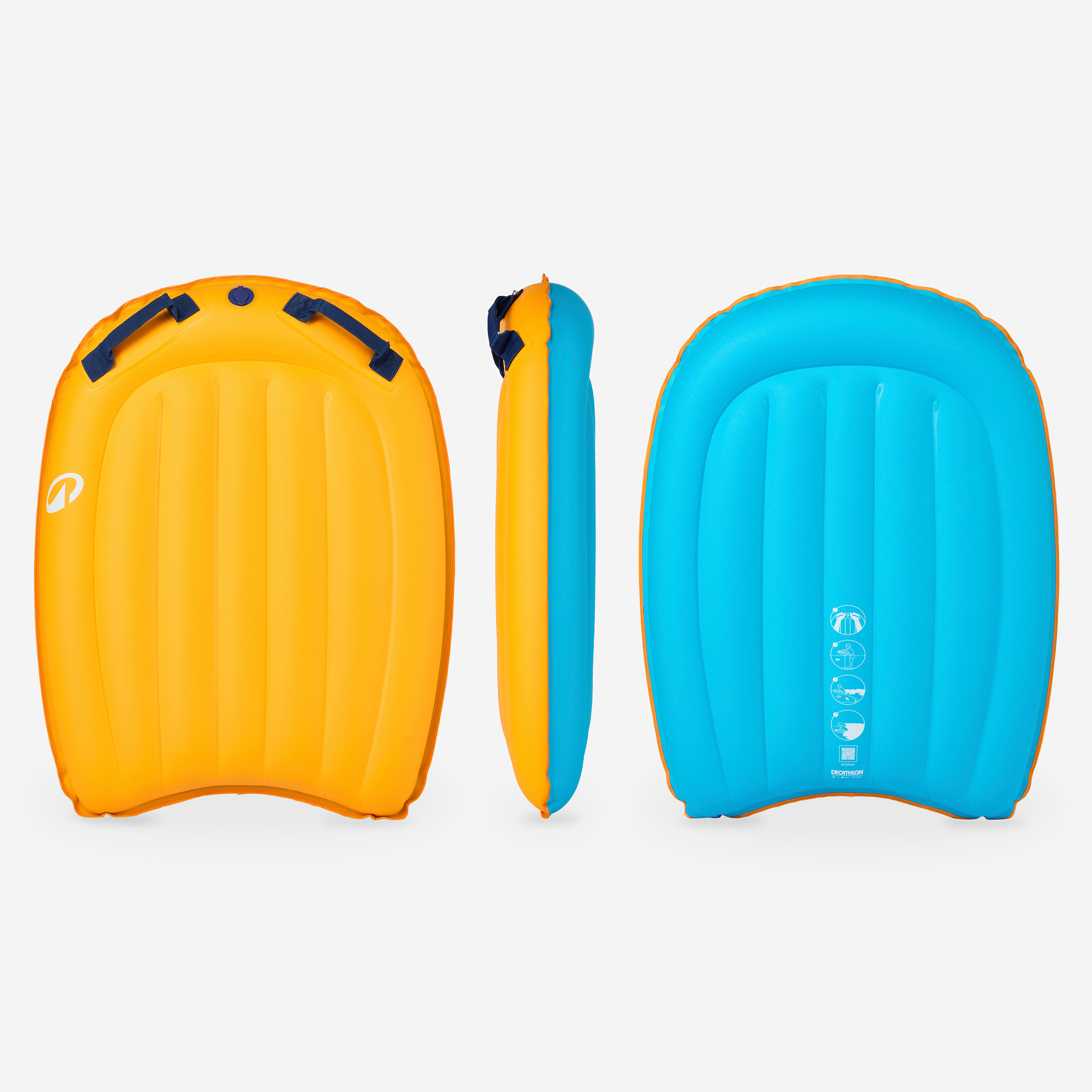 Deska bodyboard pompowana dla dzieci Decathlon