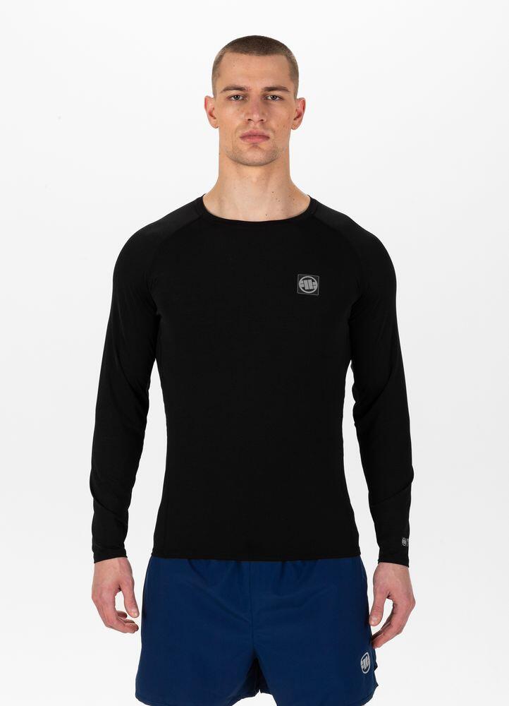 Longsleeve męski Pitbull Rashguard Performance Pro plus New Logo