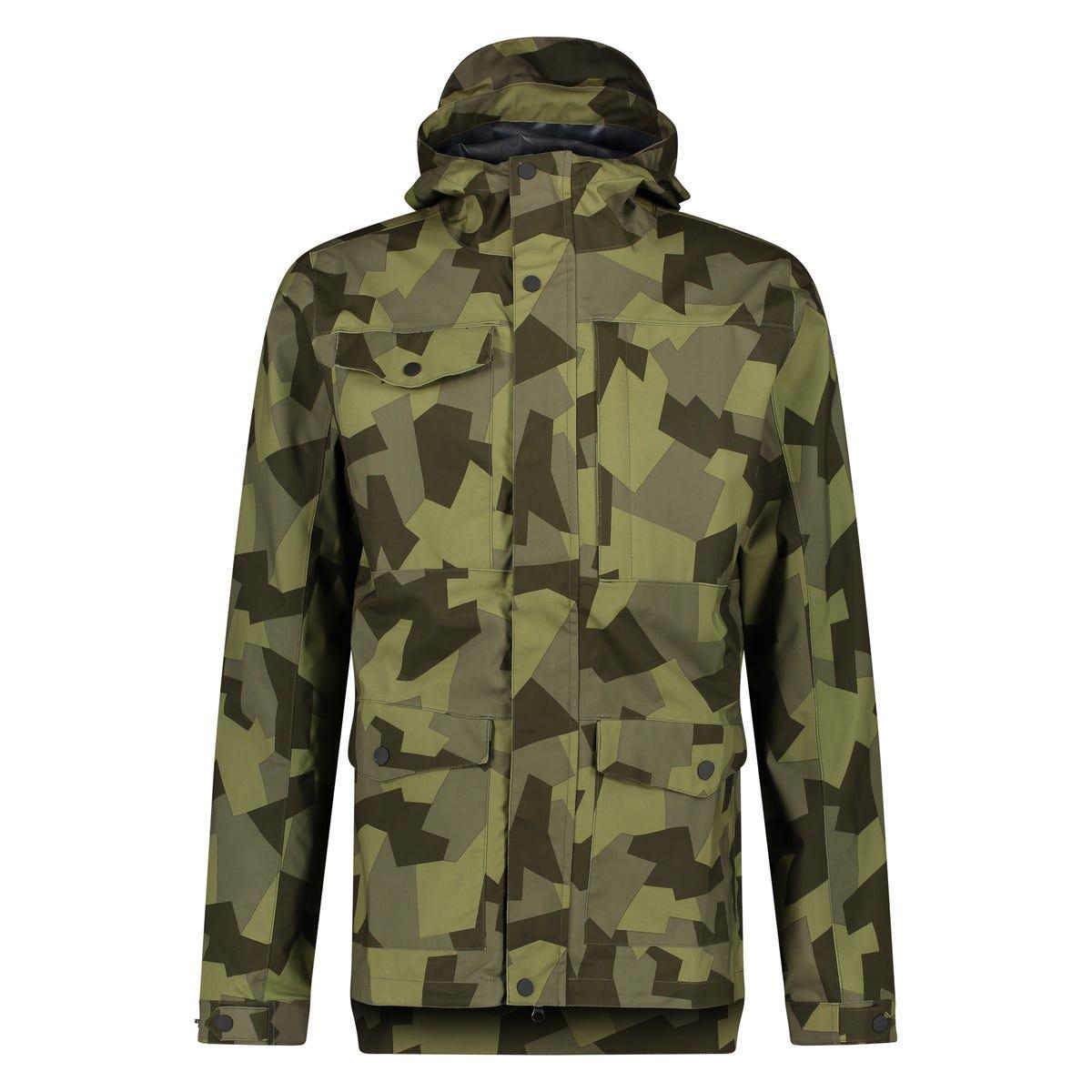 Pocket Rain Jacket Men Green