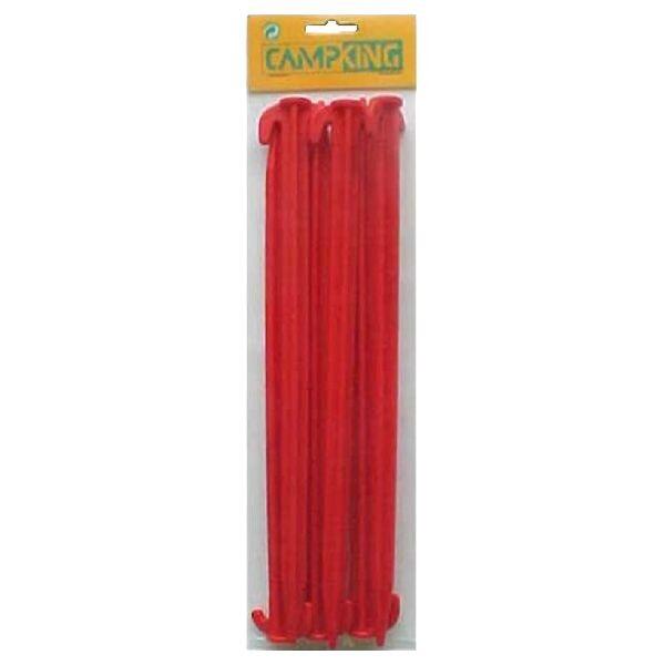 CampKing Kołki do namiotu plastik 30 cm opakowanie 6 szt