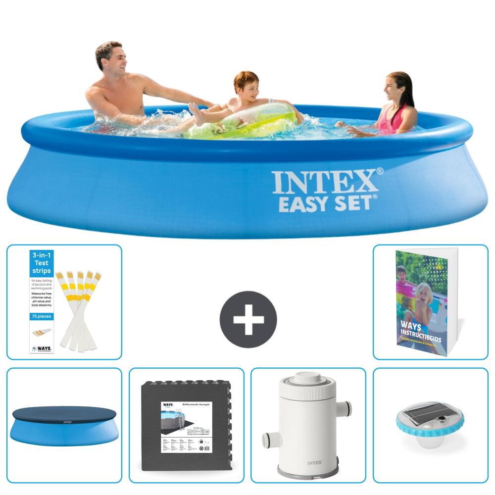 INTEX Basen Easy Set Okrągły - 305x61 cm - 7-częściowy S138