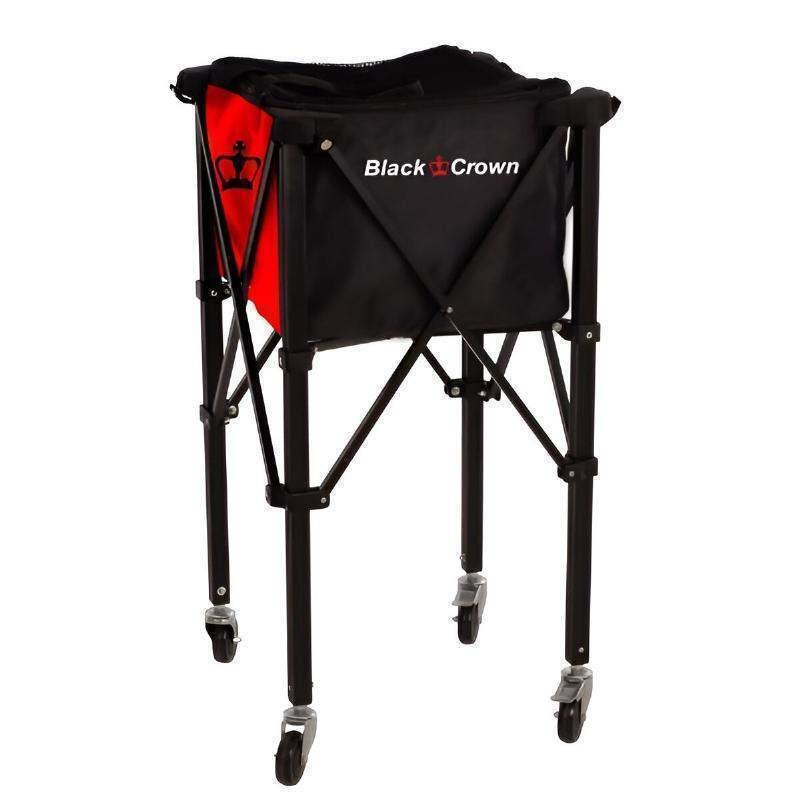 Bicolor Ball Holder Basket Black Crown