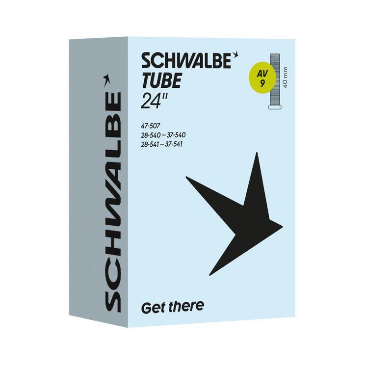 Schwalbe dętka Standard 24 ETRTO 47-507 z wentylem AV/Schrader