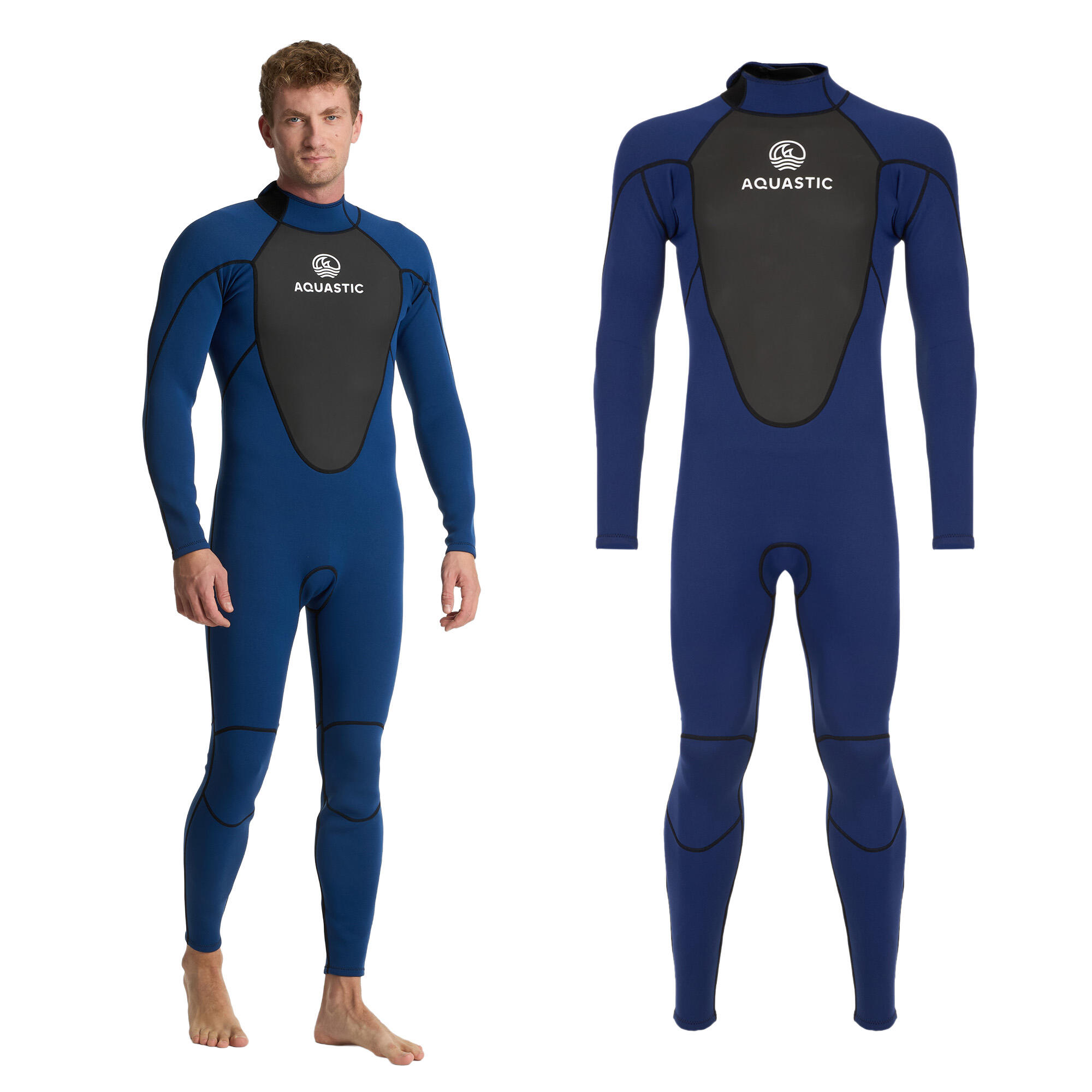 Pianka surfingowa męska AQUASTIC z neoprenu 3/2 mm WAVEY